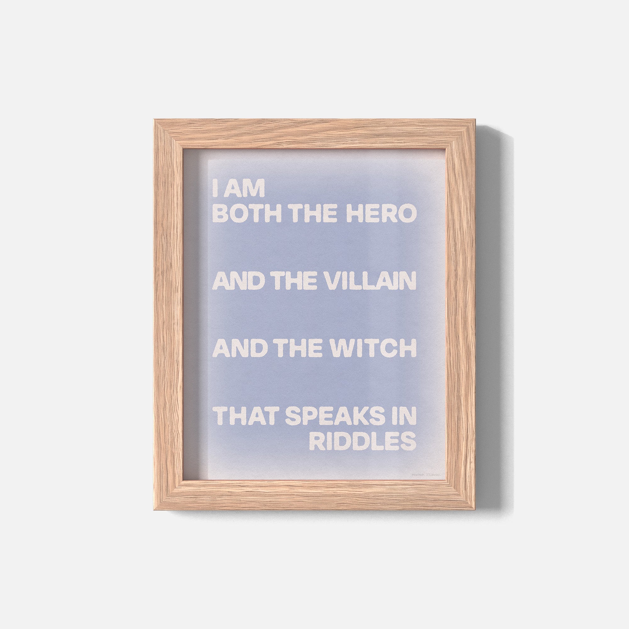VILLAIN PRINT