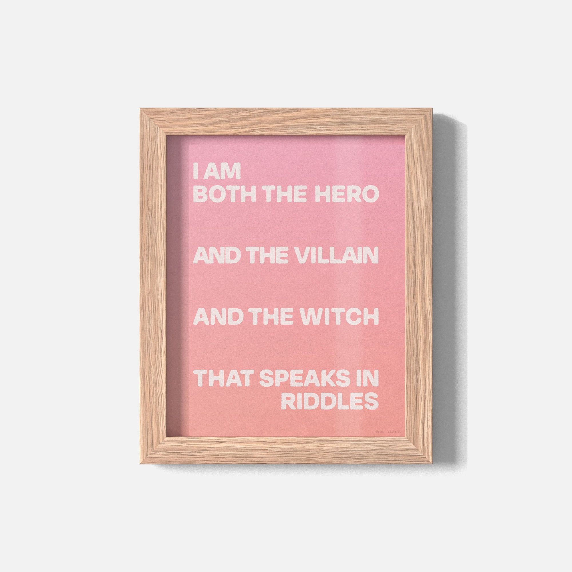 VILLAIN PRINT