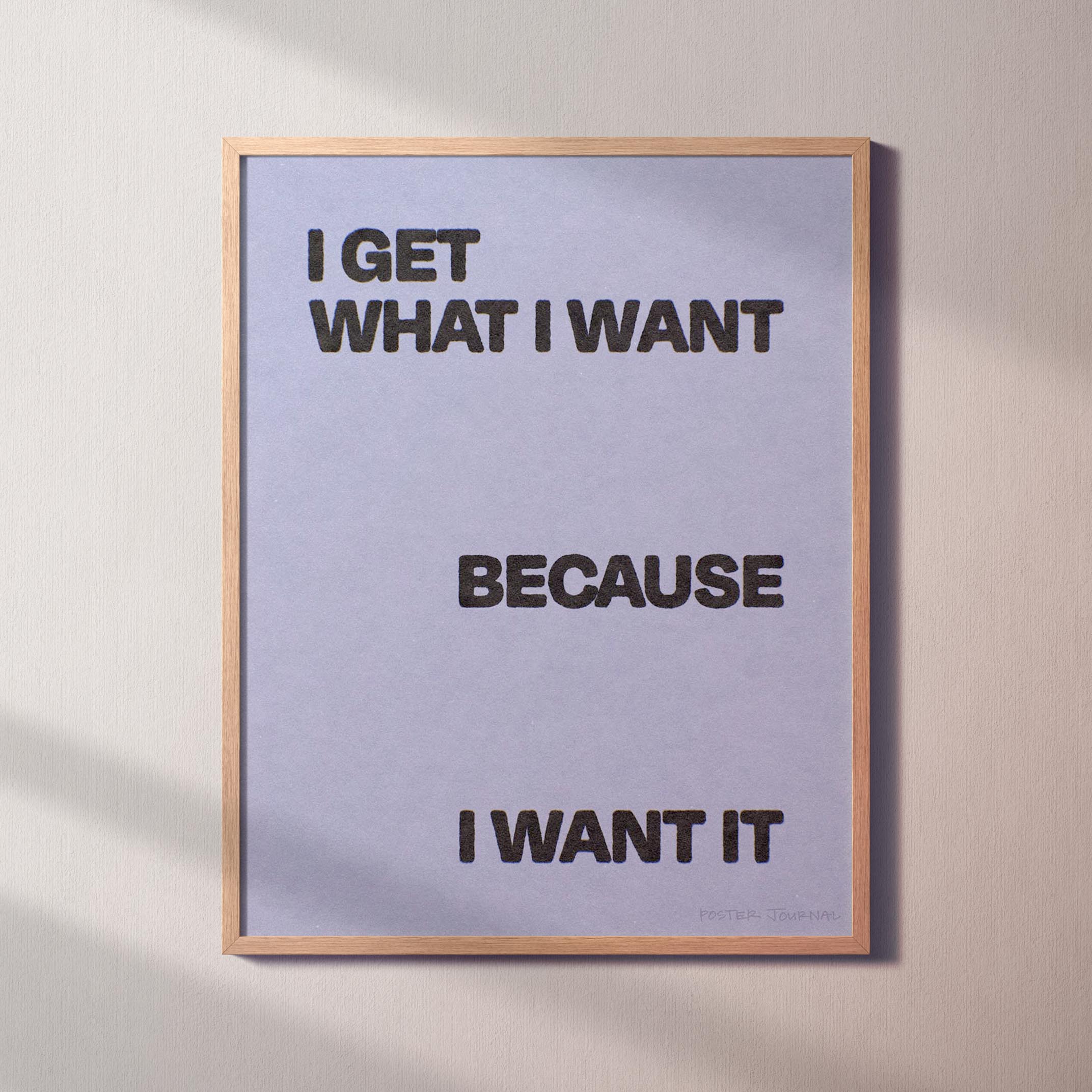 WANT PRINT