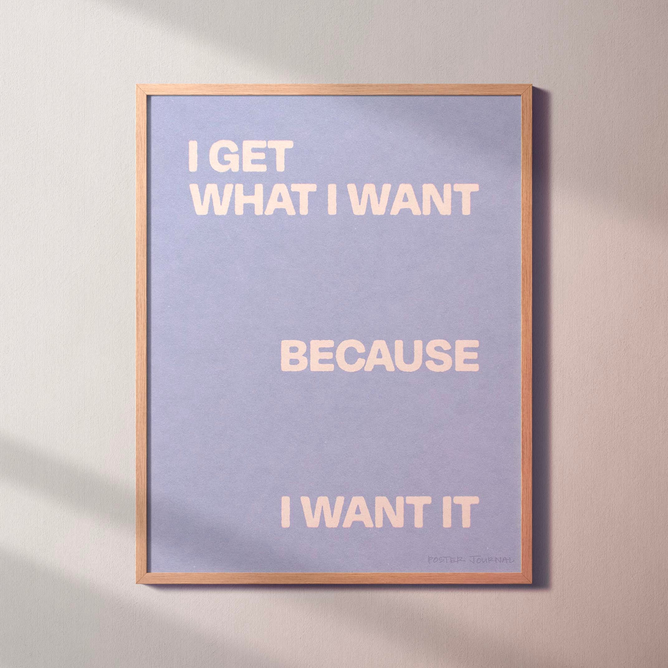 WANT PRINT
