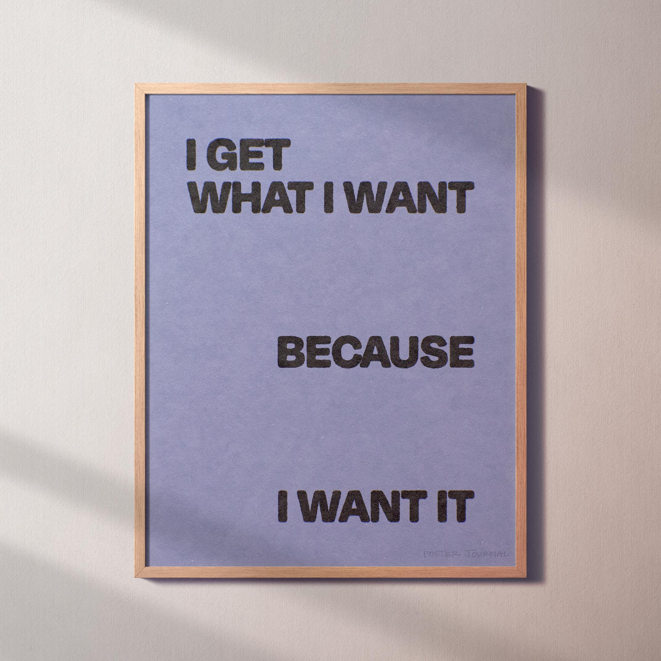WANT PRINT