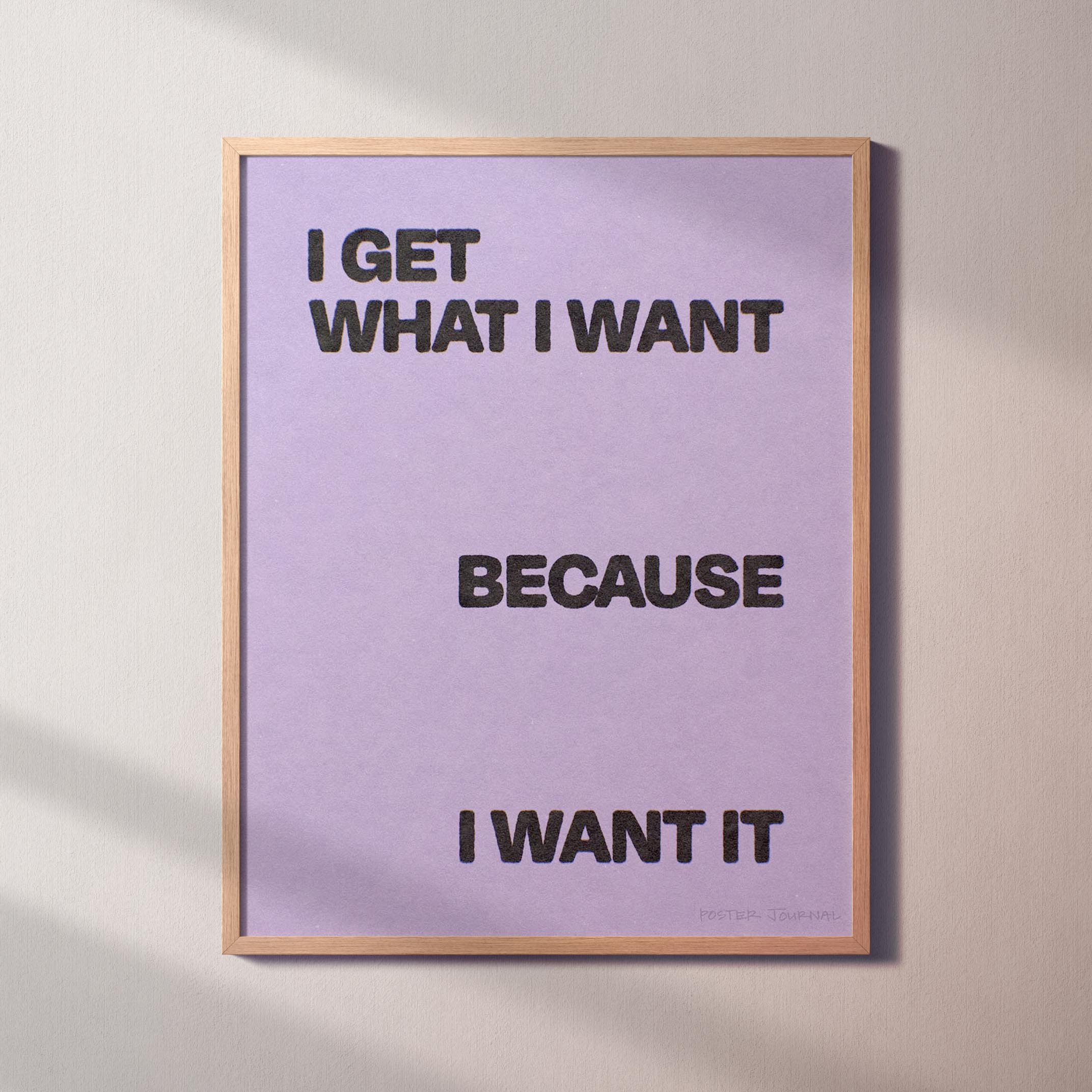 WANT PRINT