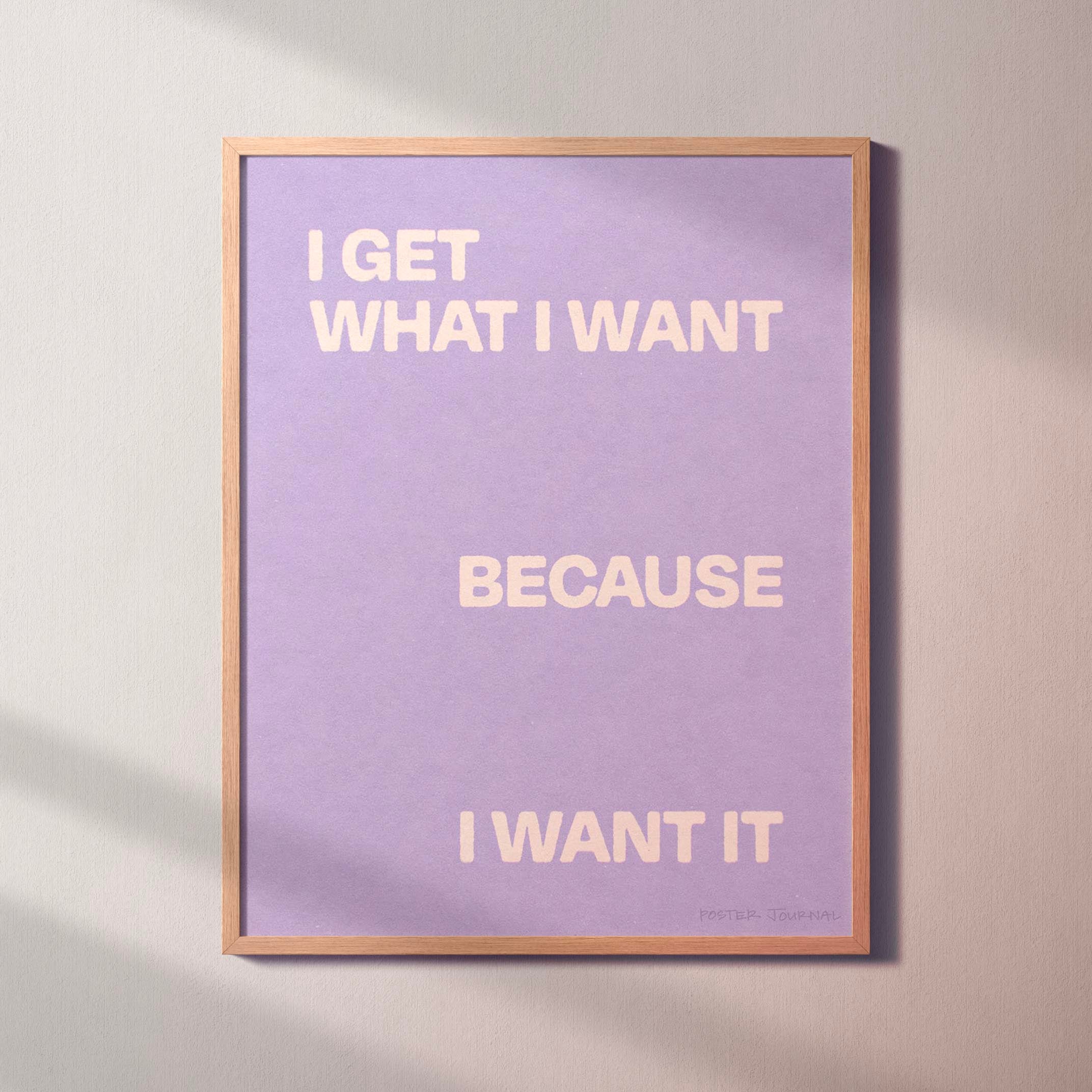 WANT PRINT