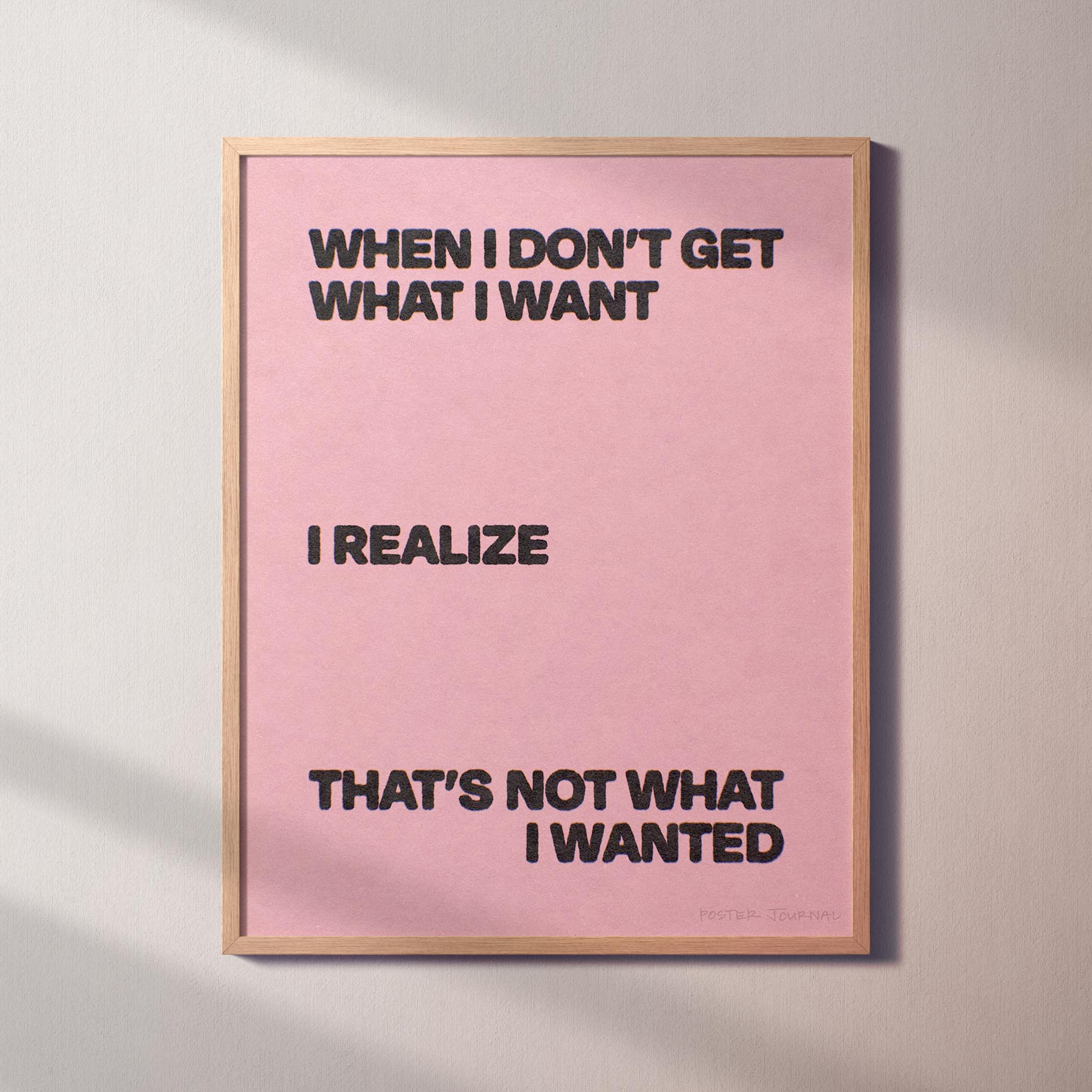 WANTED PRINT