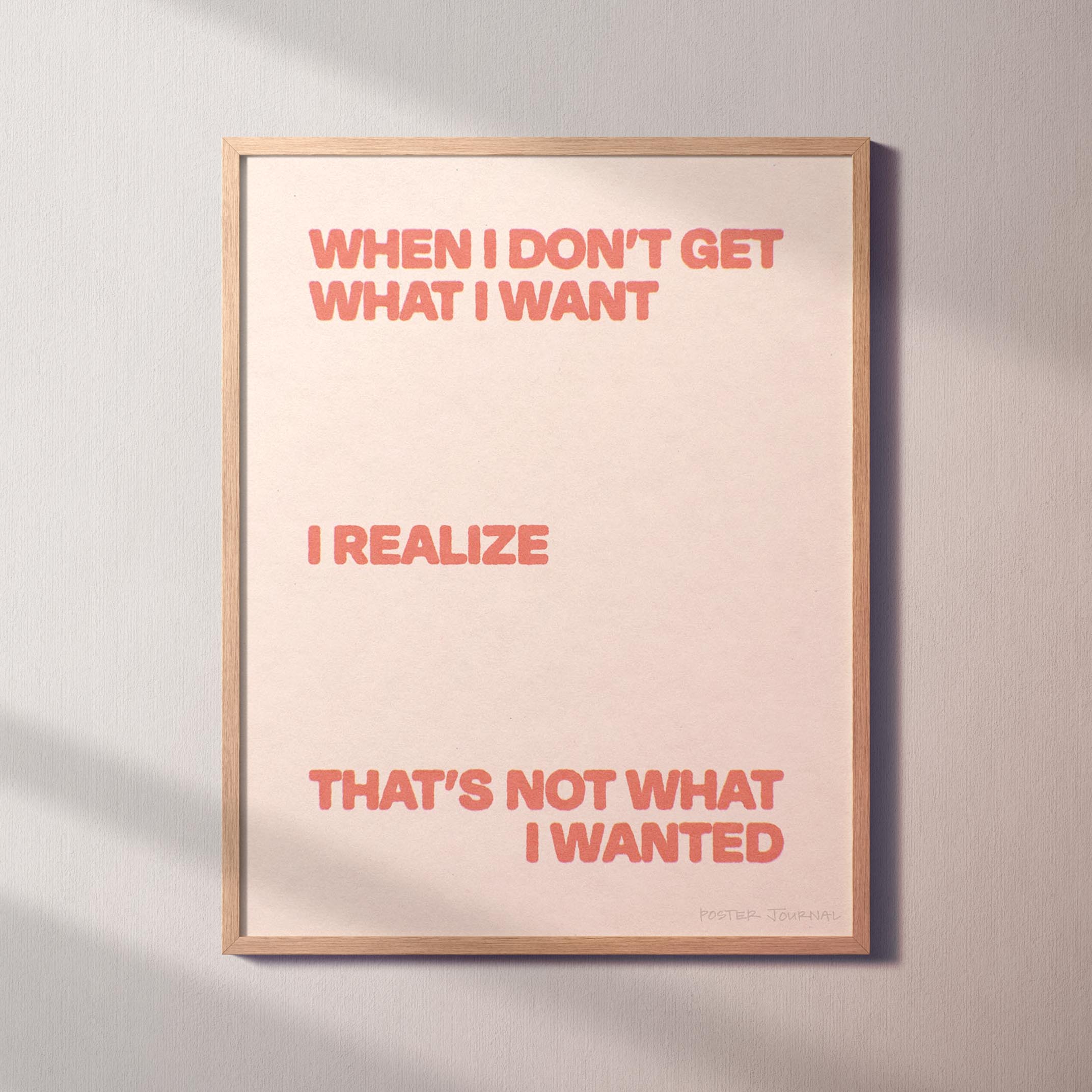 WANTED PRINT