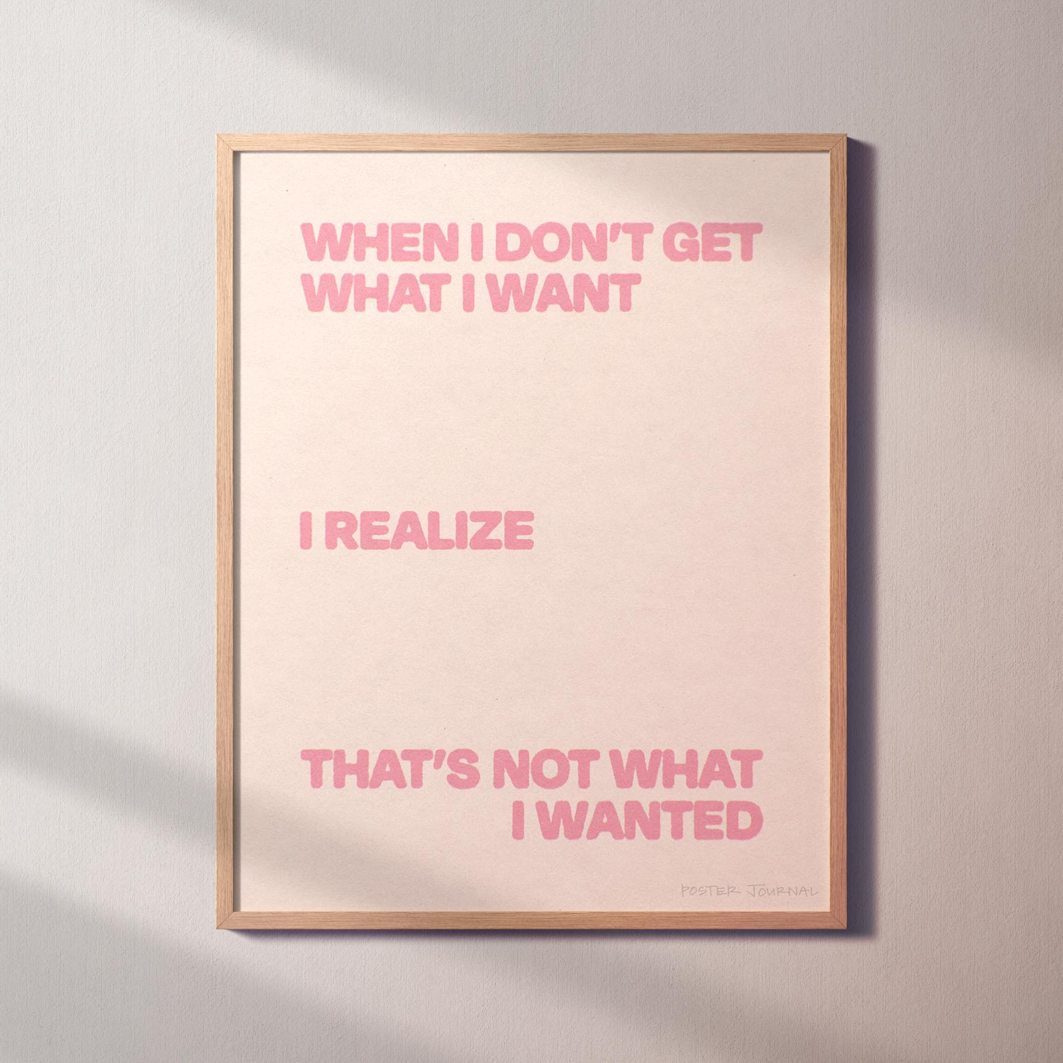 WANTED PRINT