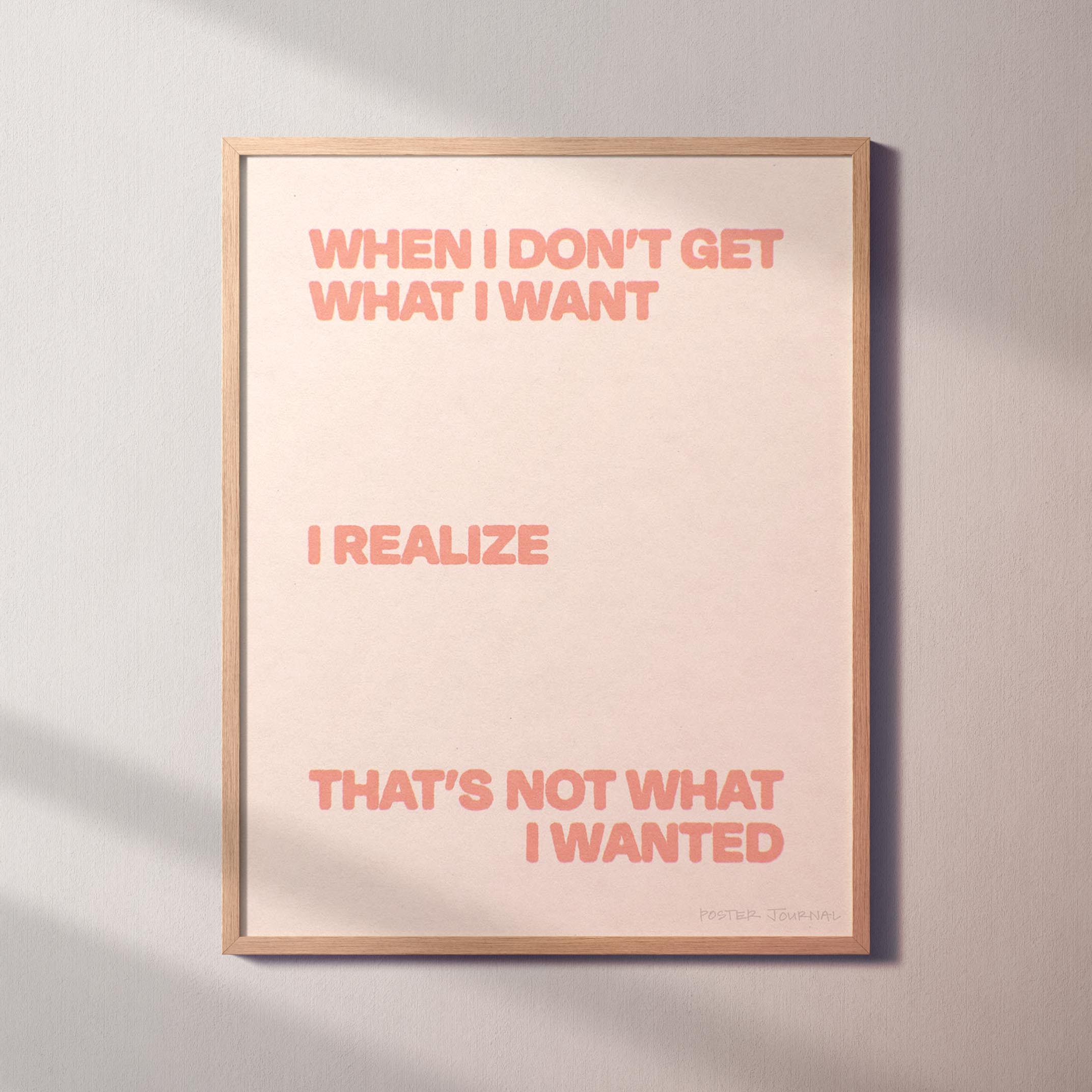 WANTED PRINT