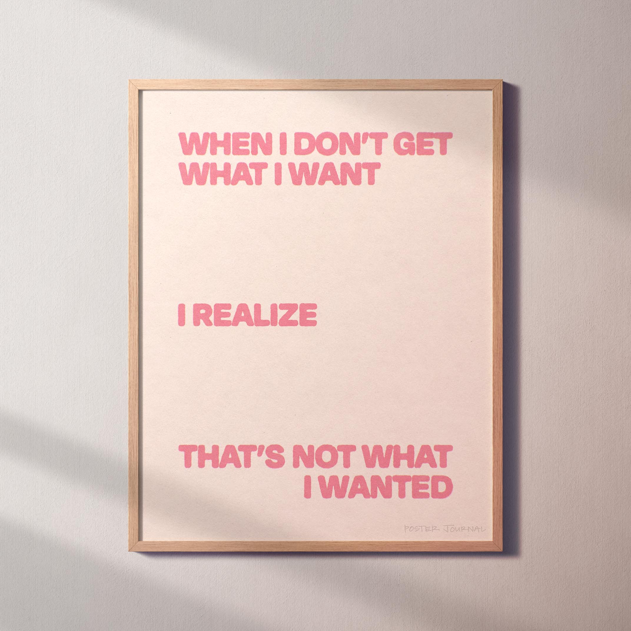 WANTED PRINT
