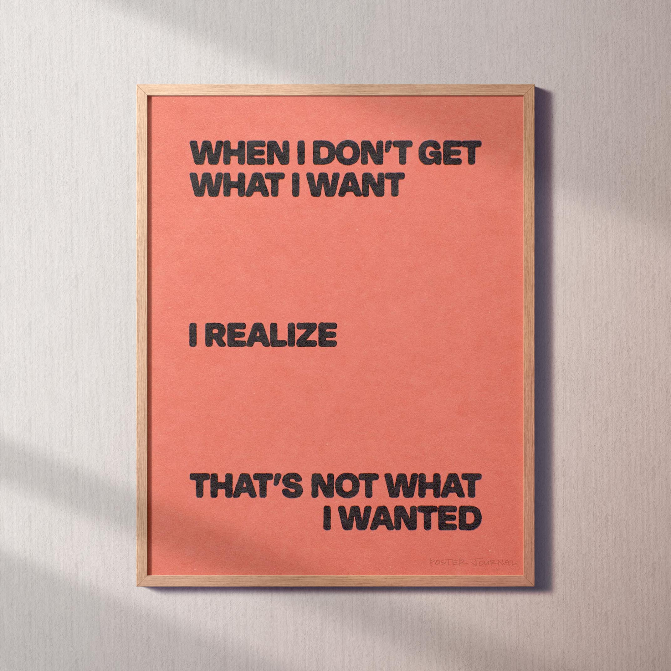 WANTED PRINT