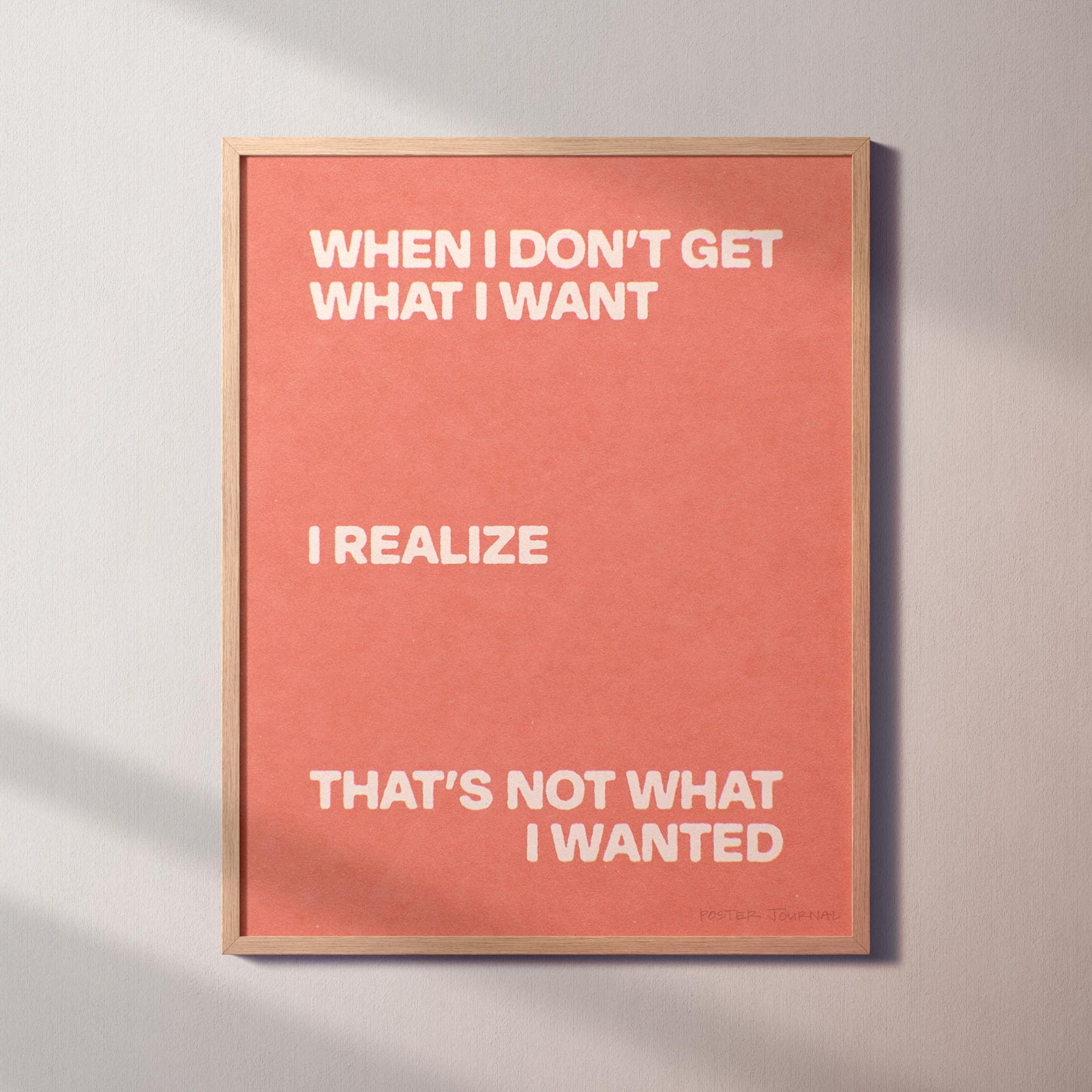 WANTED PRINT