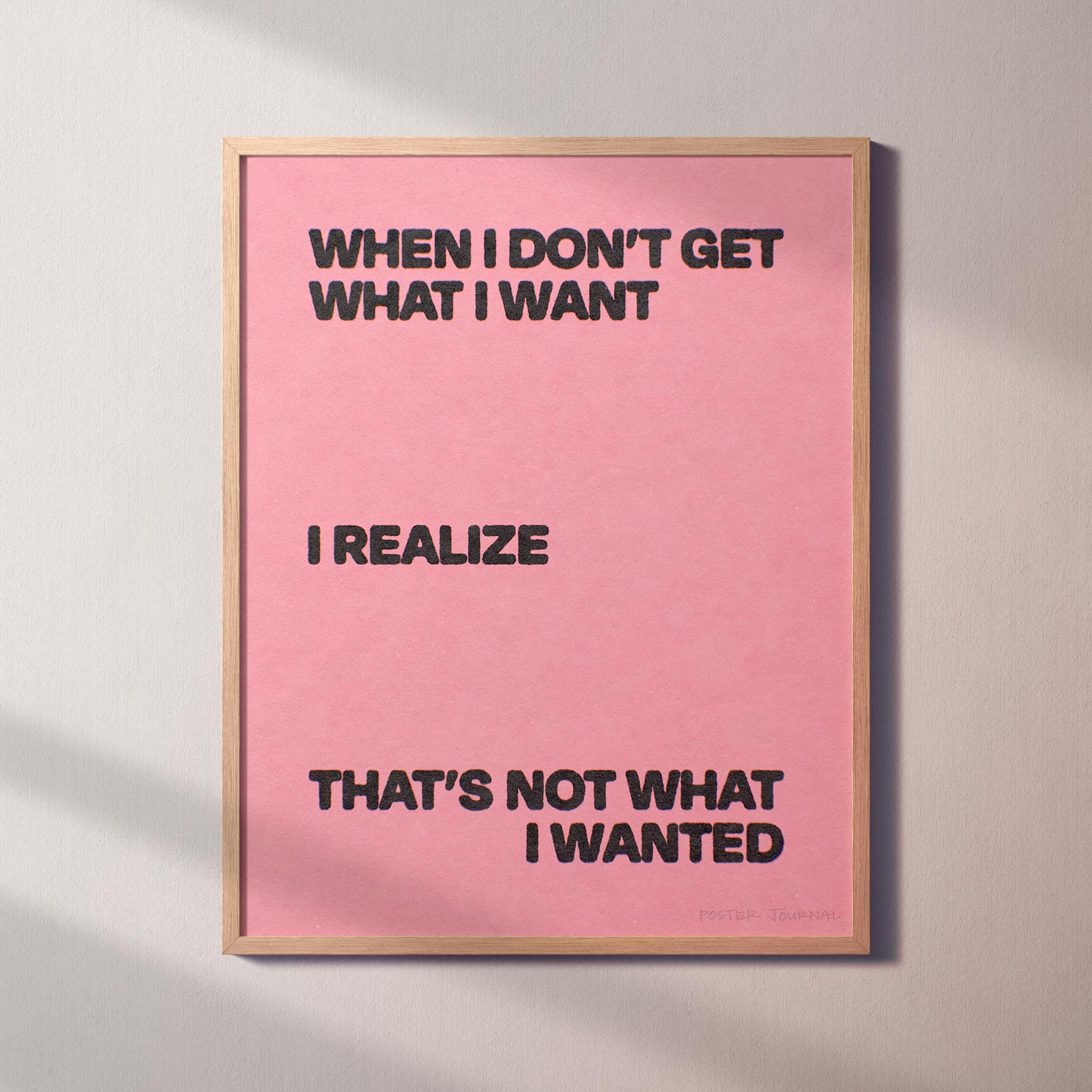 WANTED PRINT