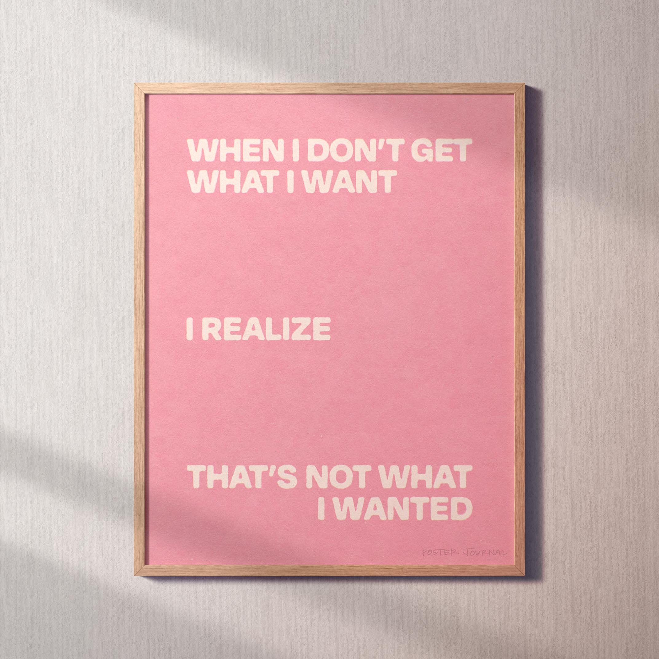 WANTED PRINT