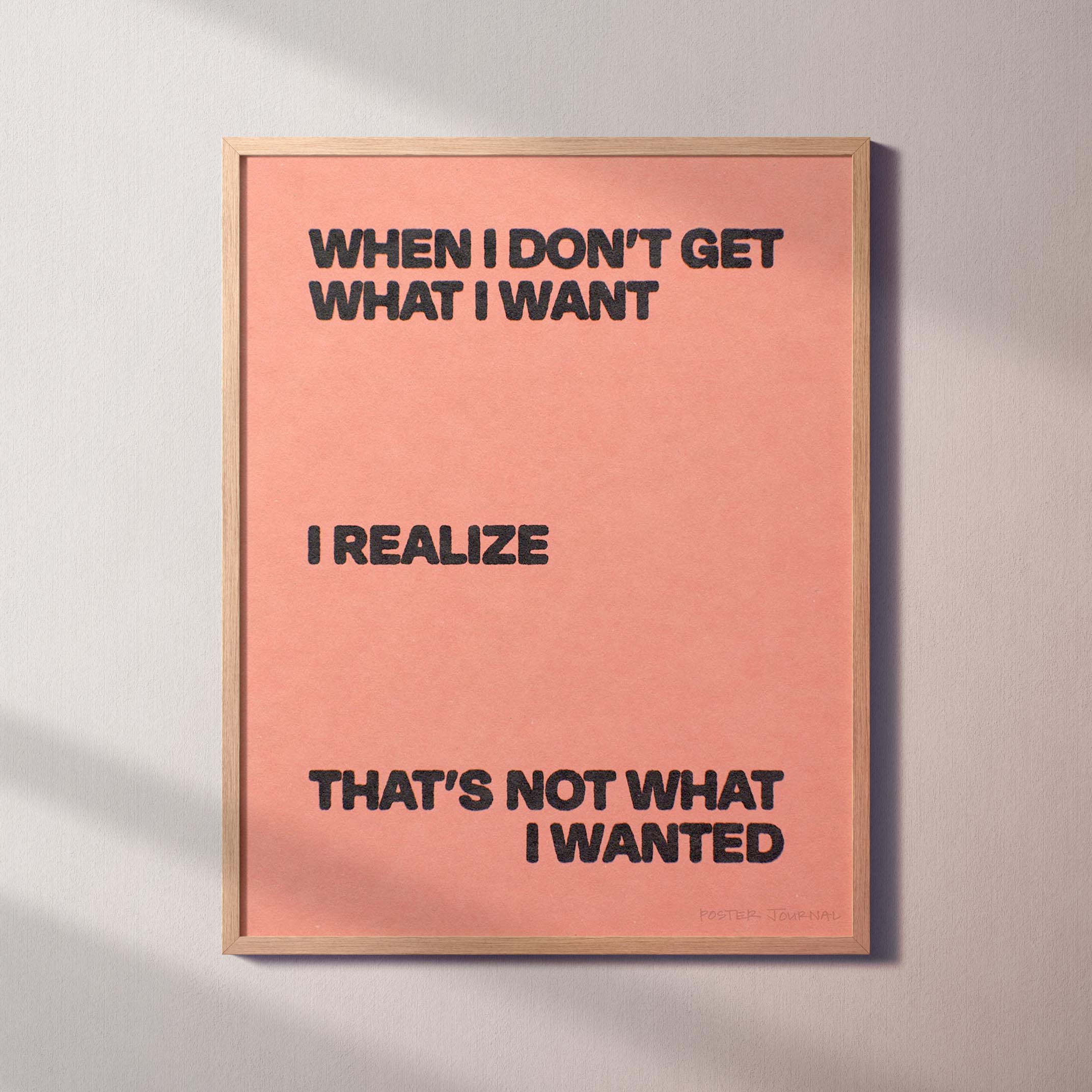 WANTED PRINT