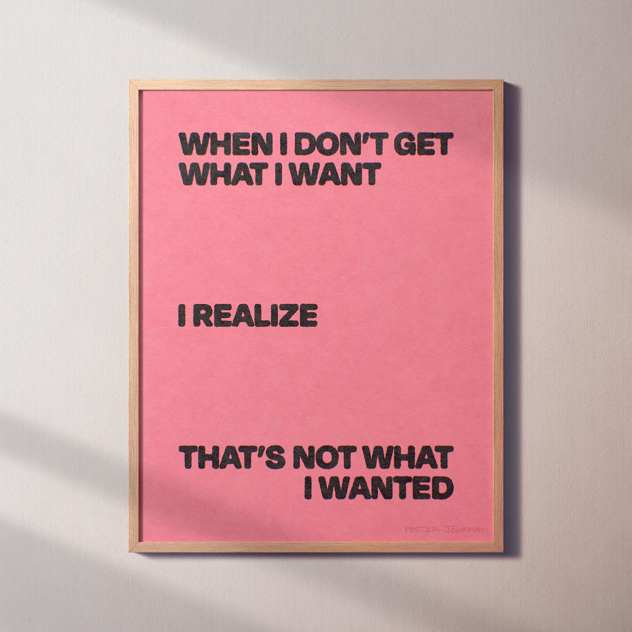 WANTED PRINT