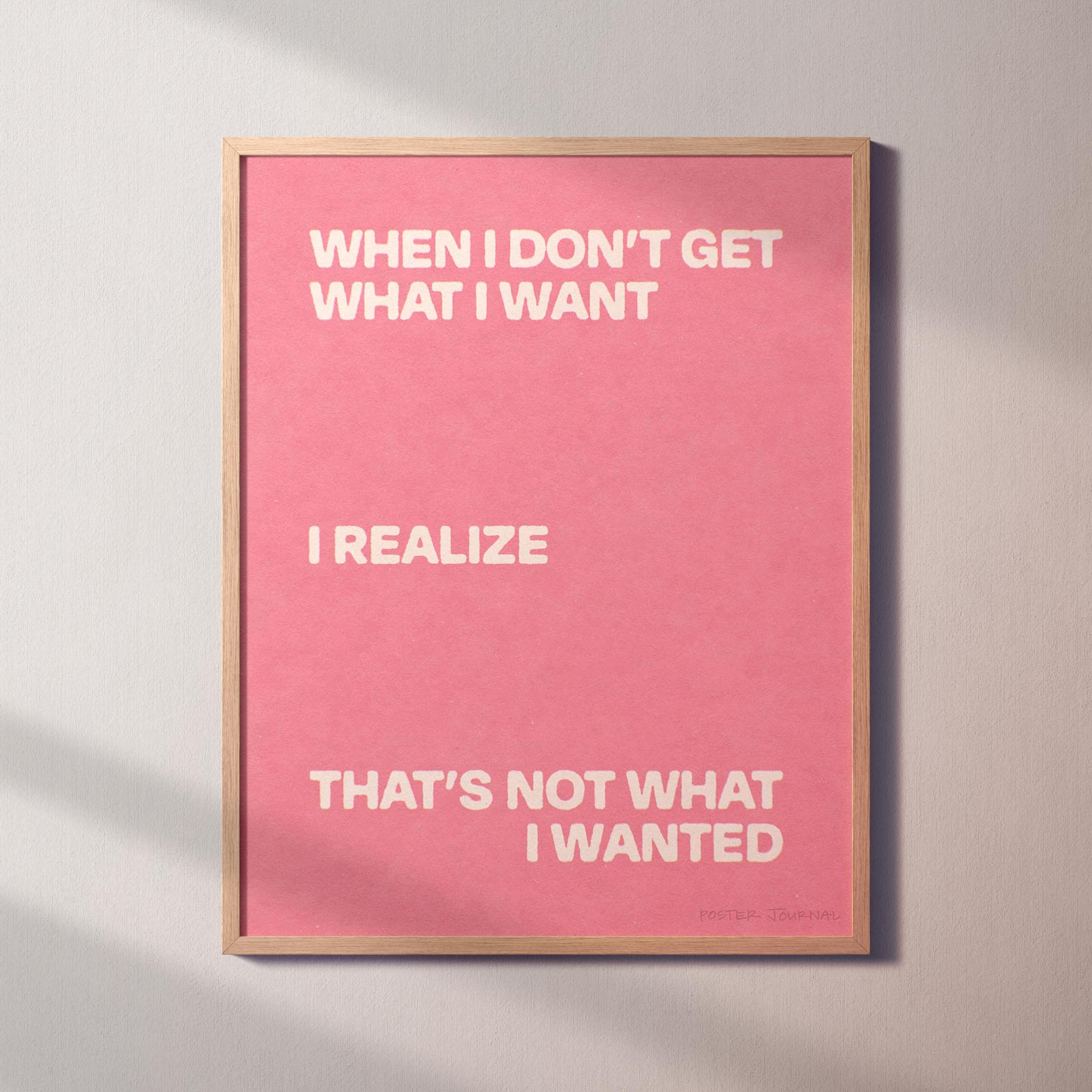 WANTED PRINT