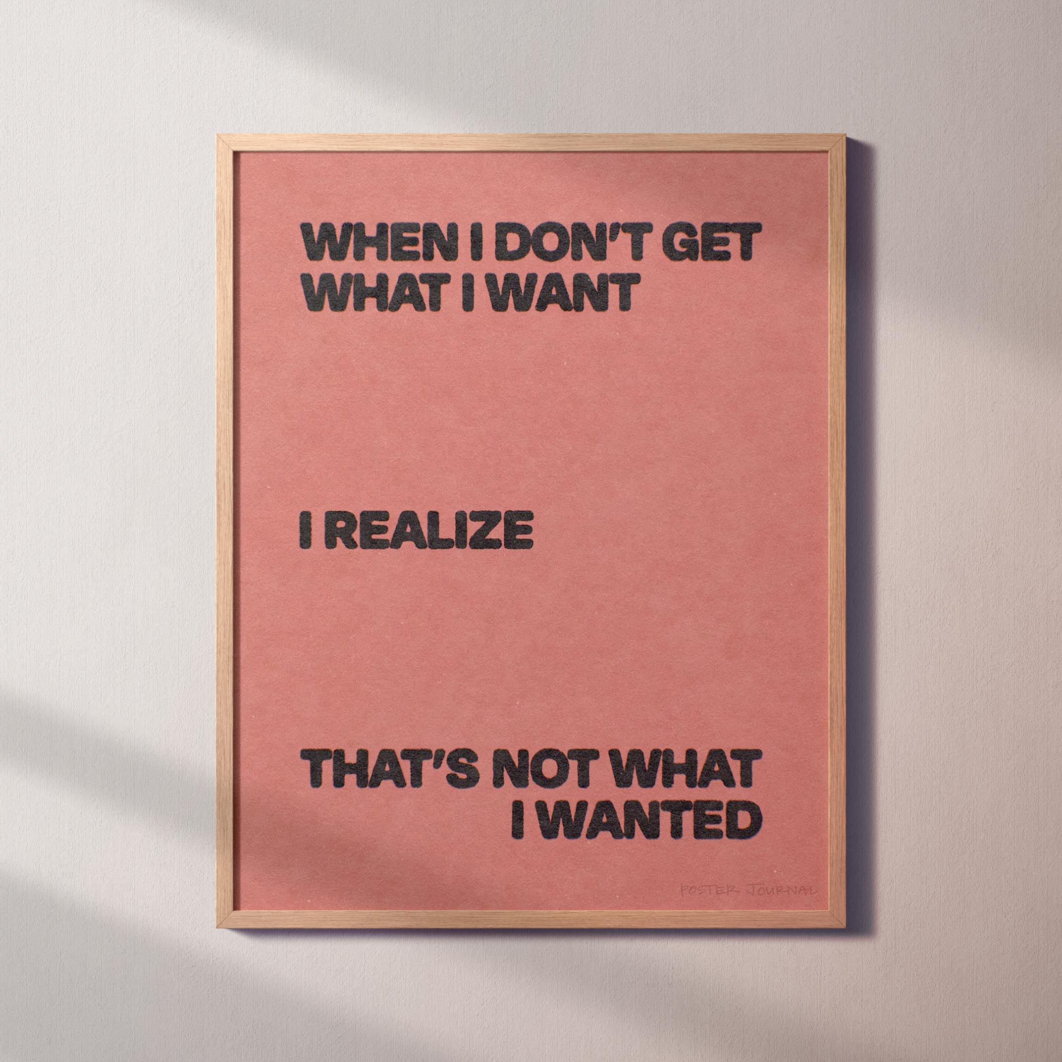 WANTED PRINT