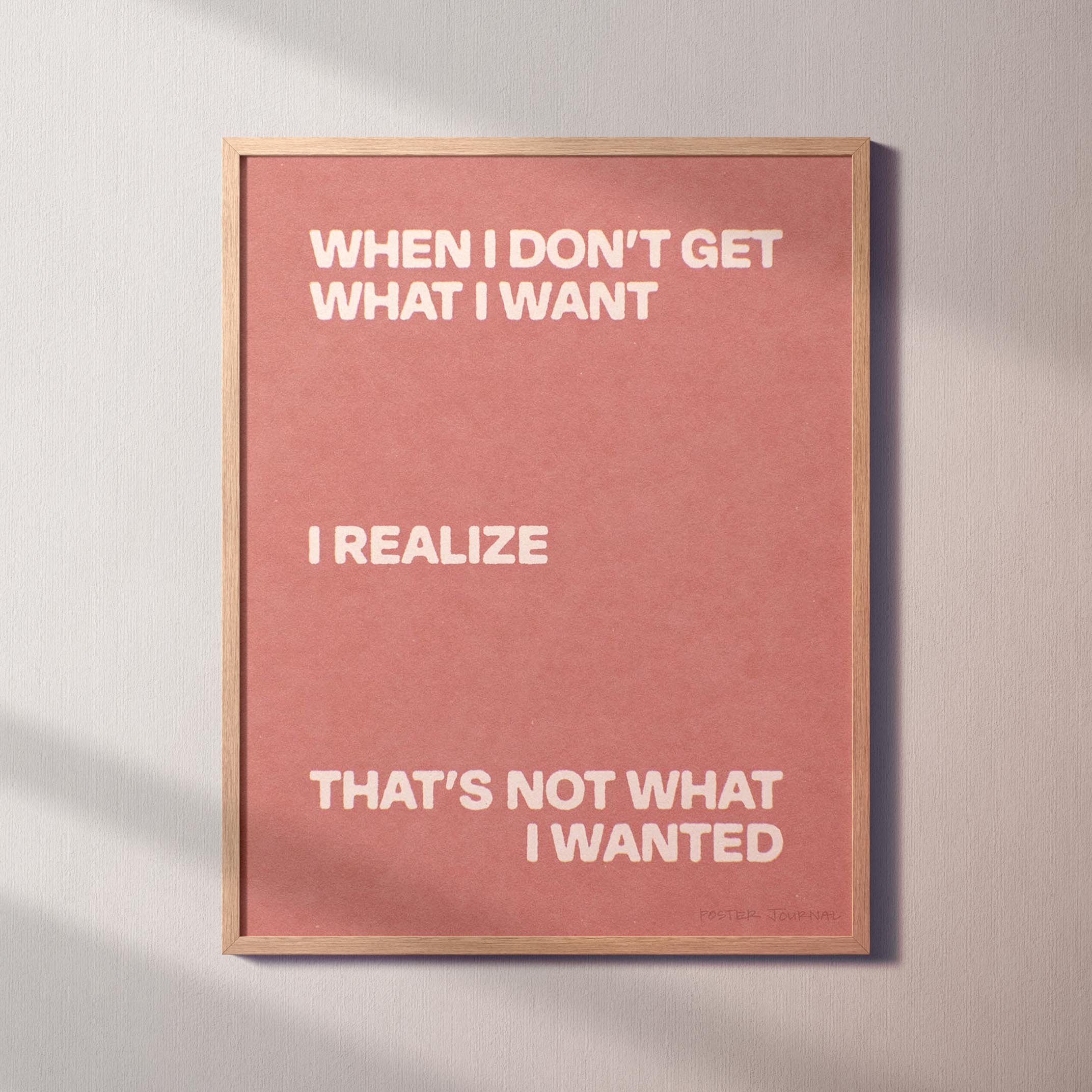 WANTED PRINT