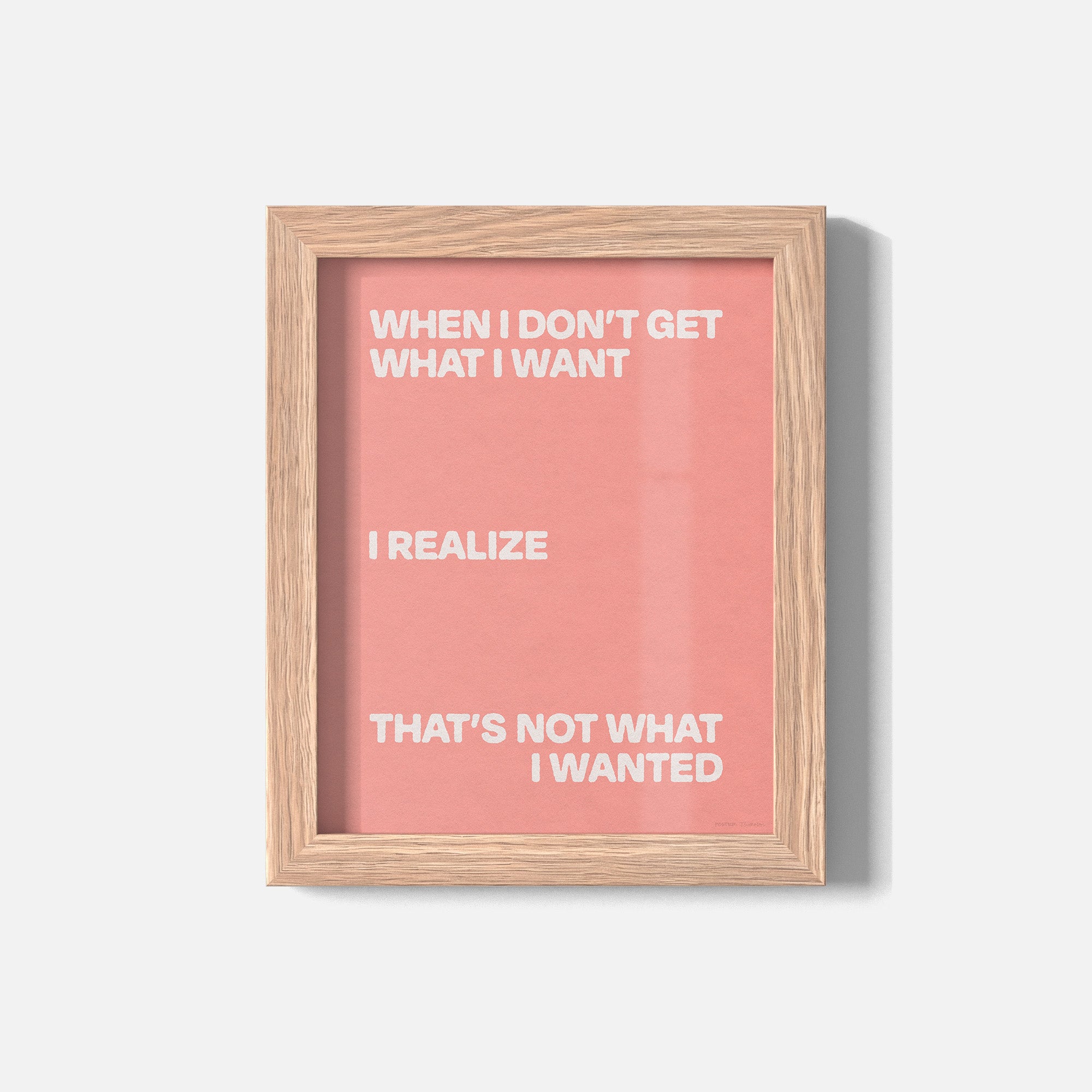 WANTED PRINT