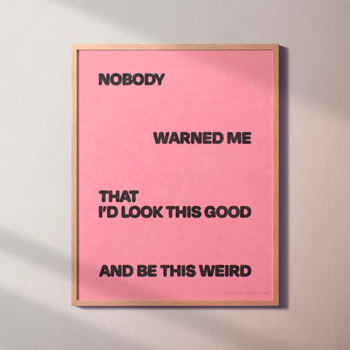 WARNED PRINT