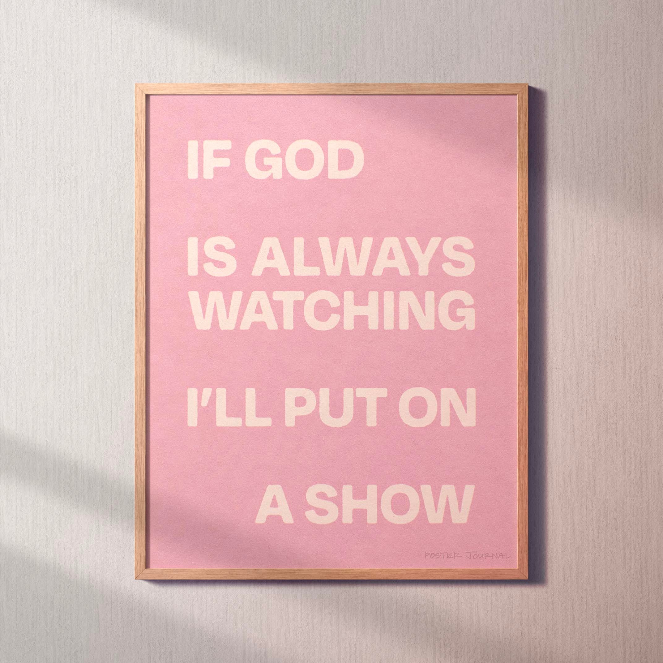 WATCHING PRINT