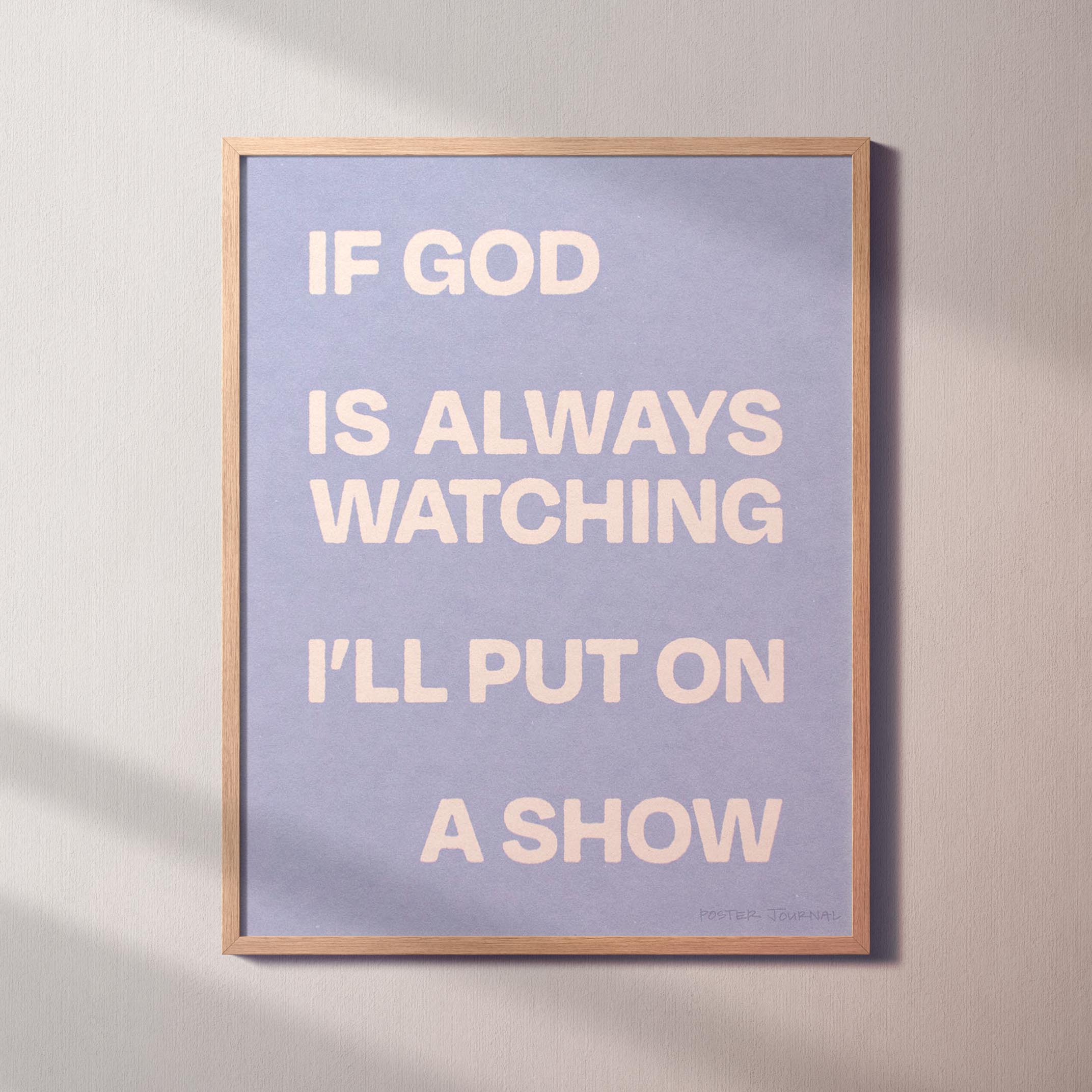 WATCHING PRINT