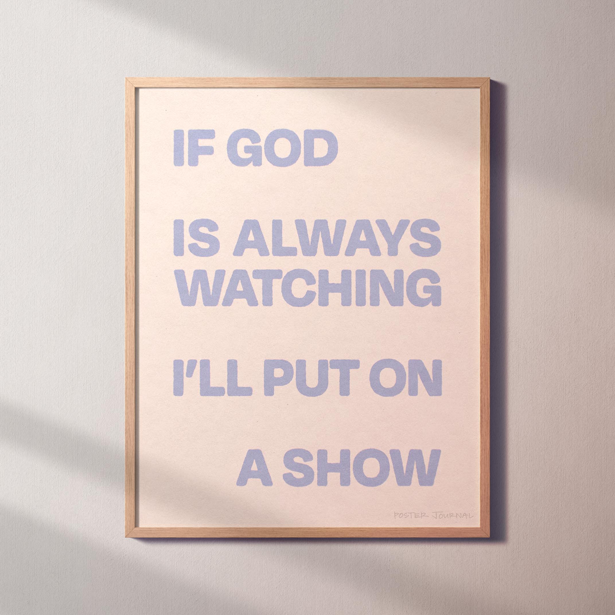 WATCHING PRINT