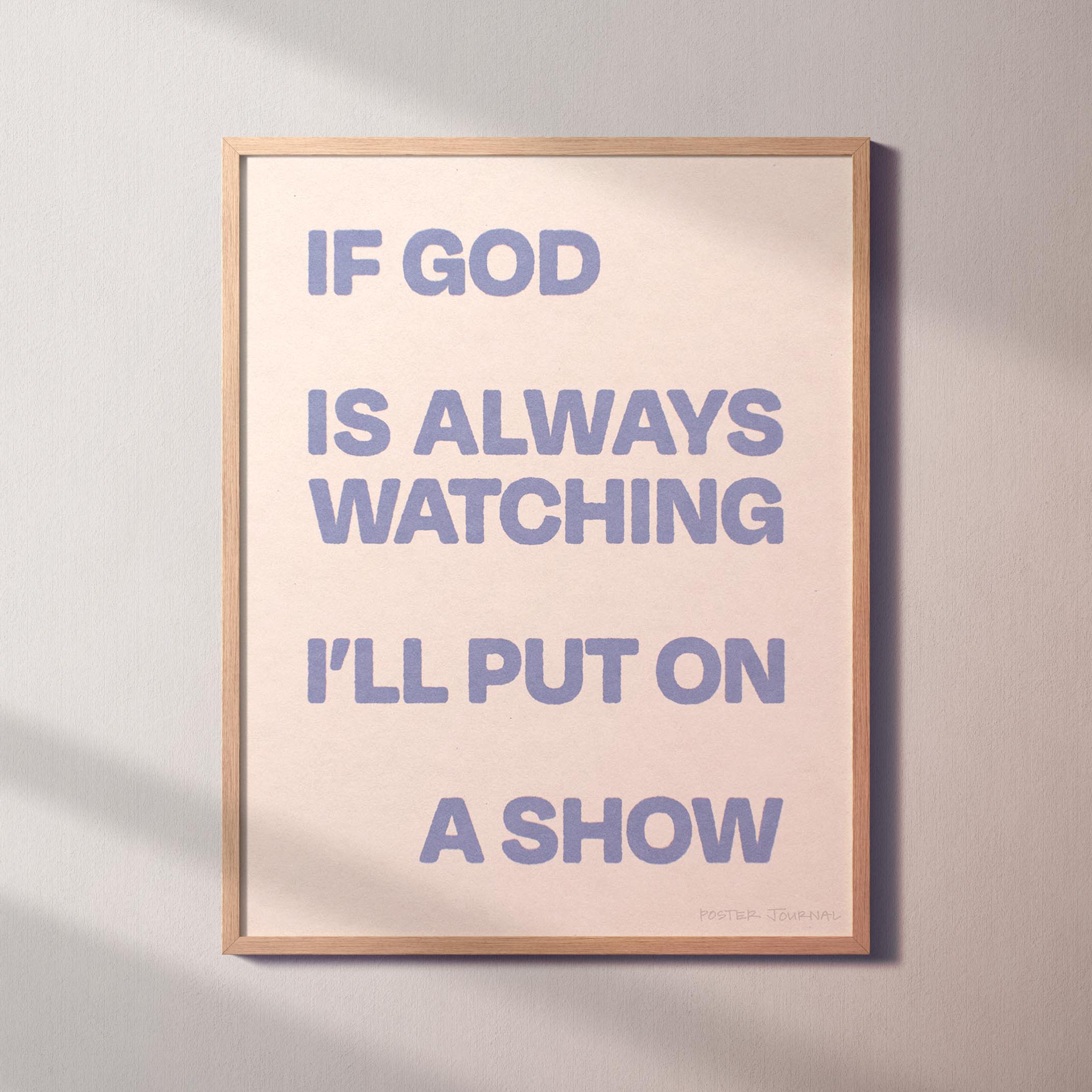 WATCHING PRINT