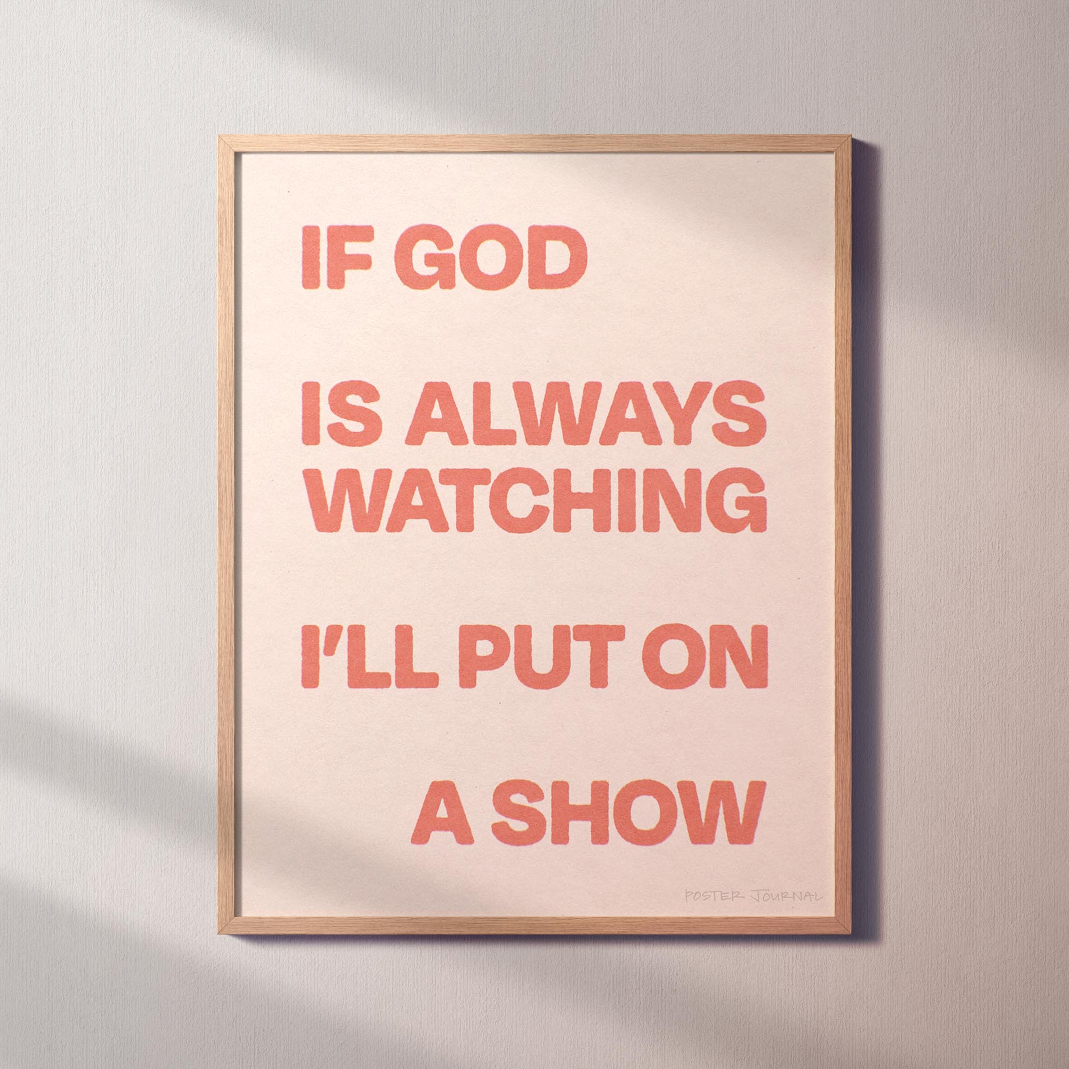 WATCHING PRINT