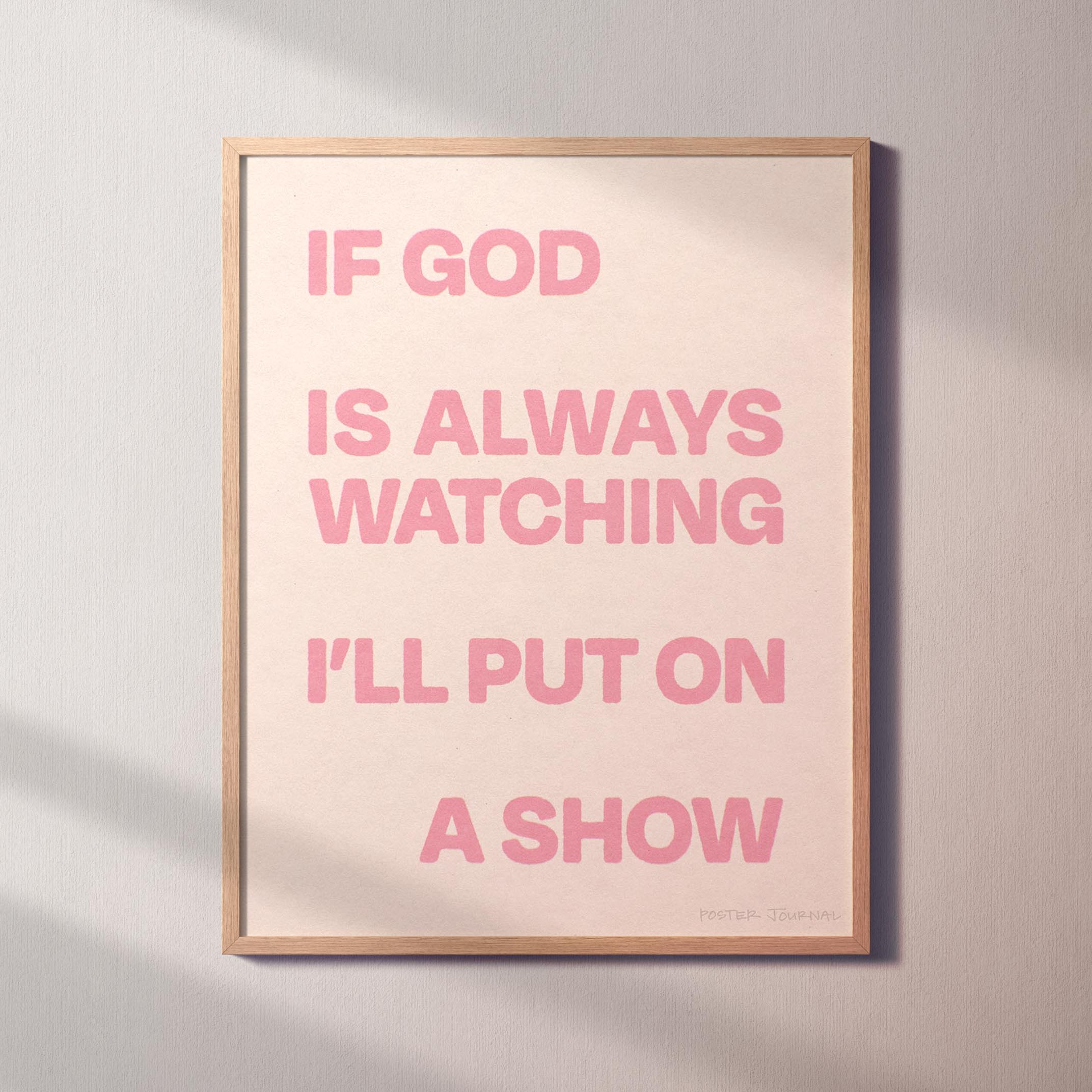 WATCHING PRINT