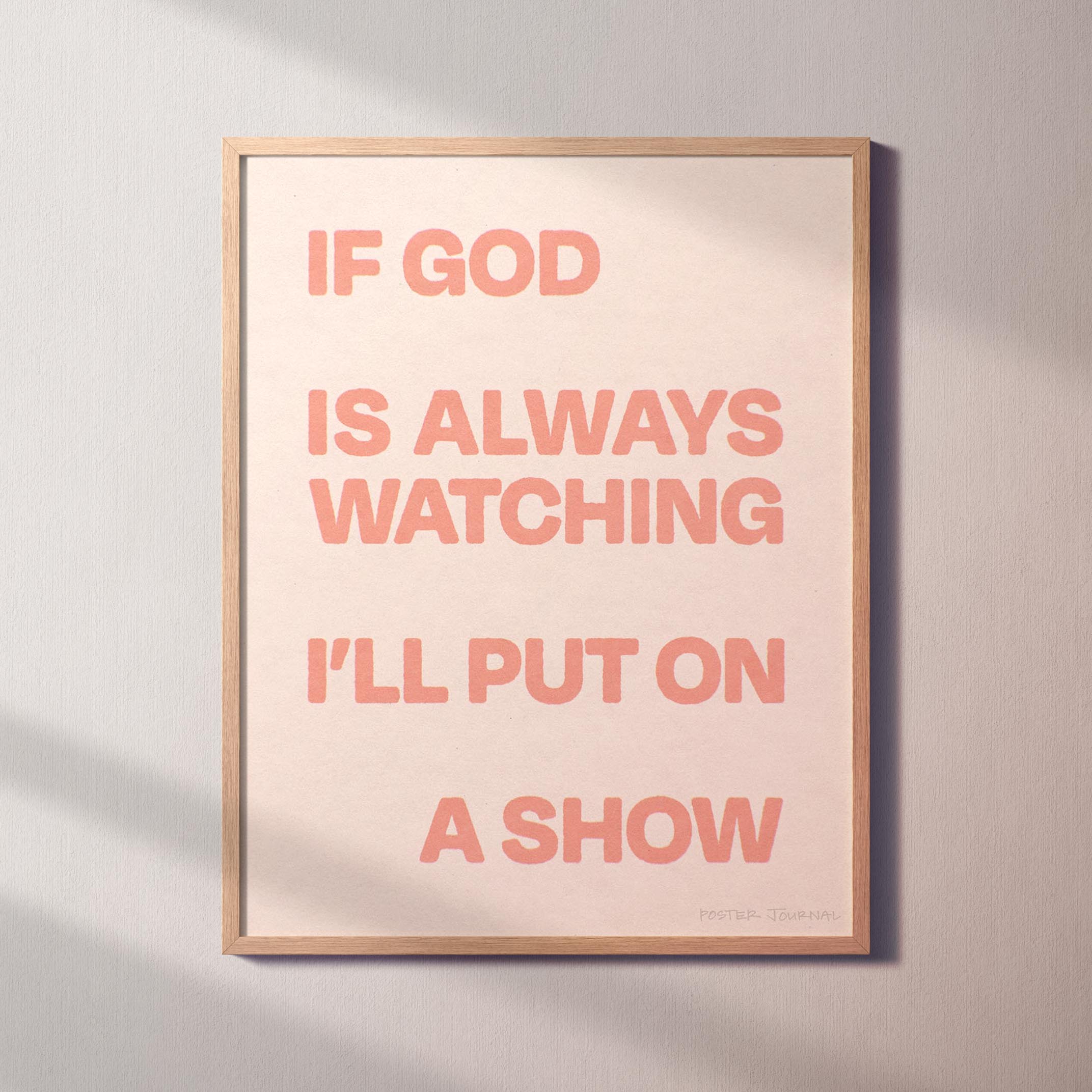 WATCHING PRINT