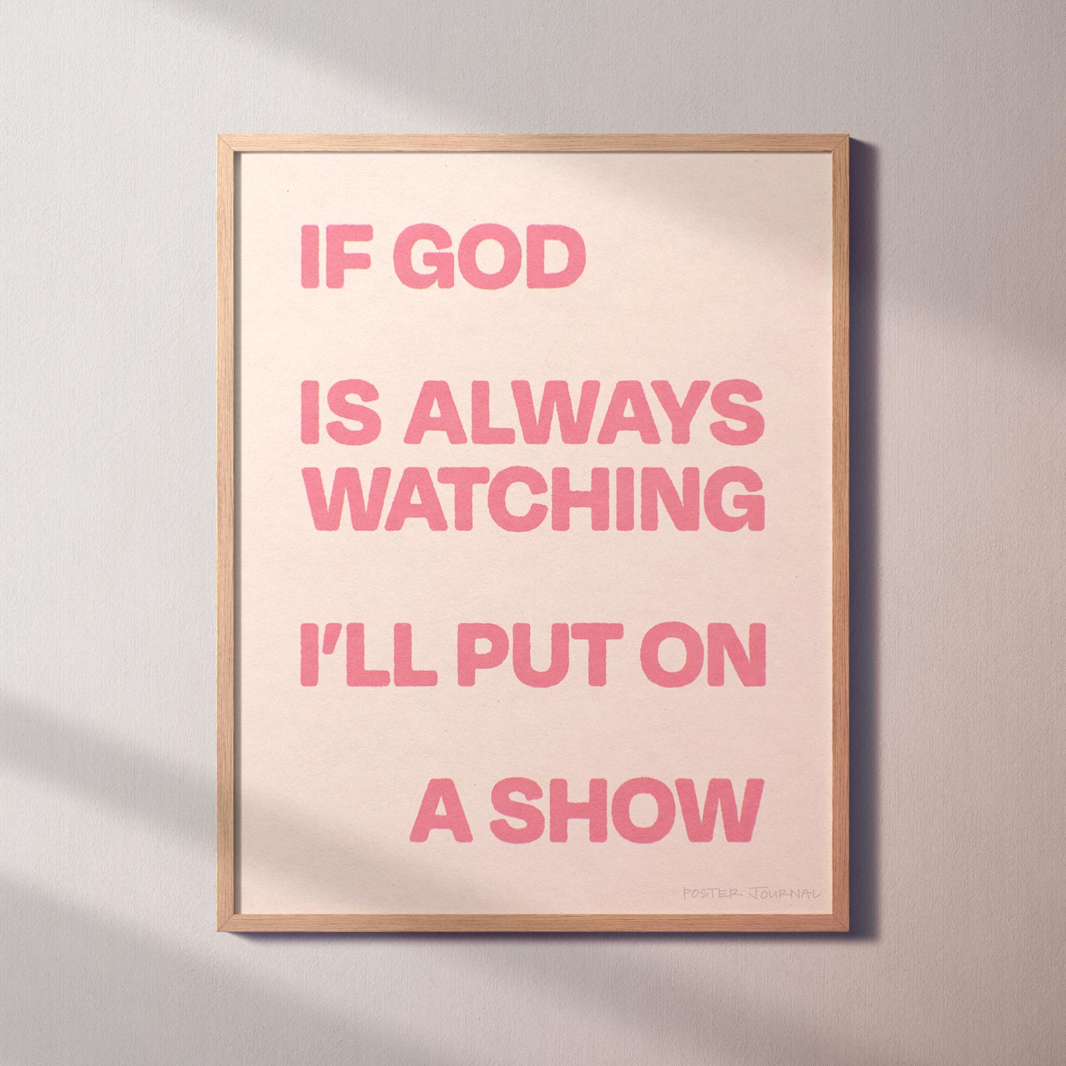 WATCHING PRINT