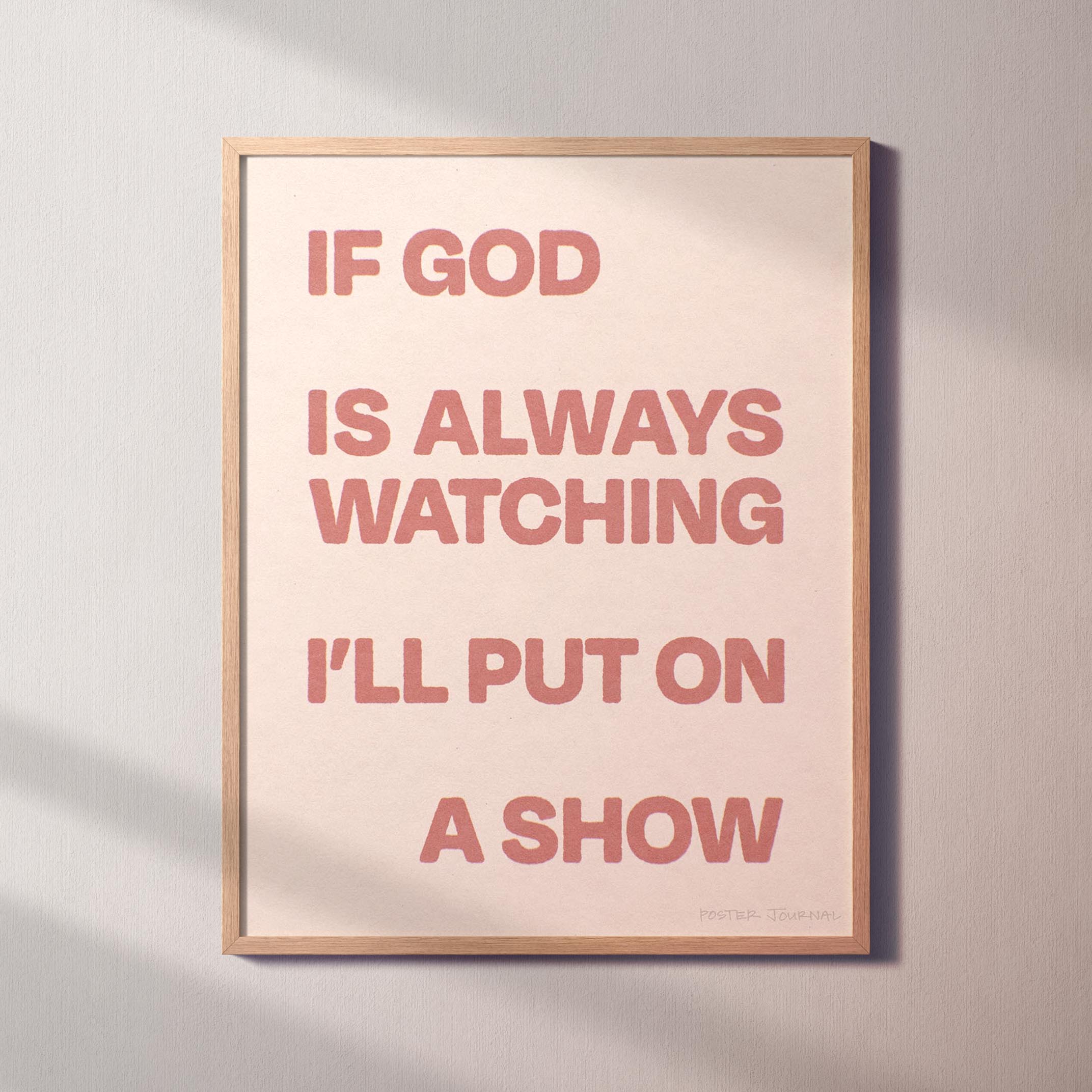 WATCHING PRINT