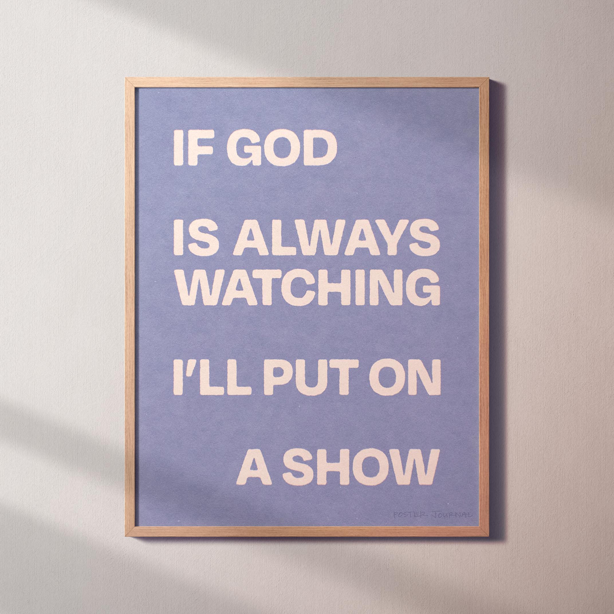 WATCHING PRINT