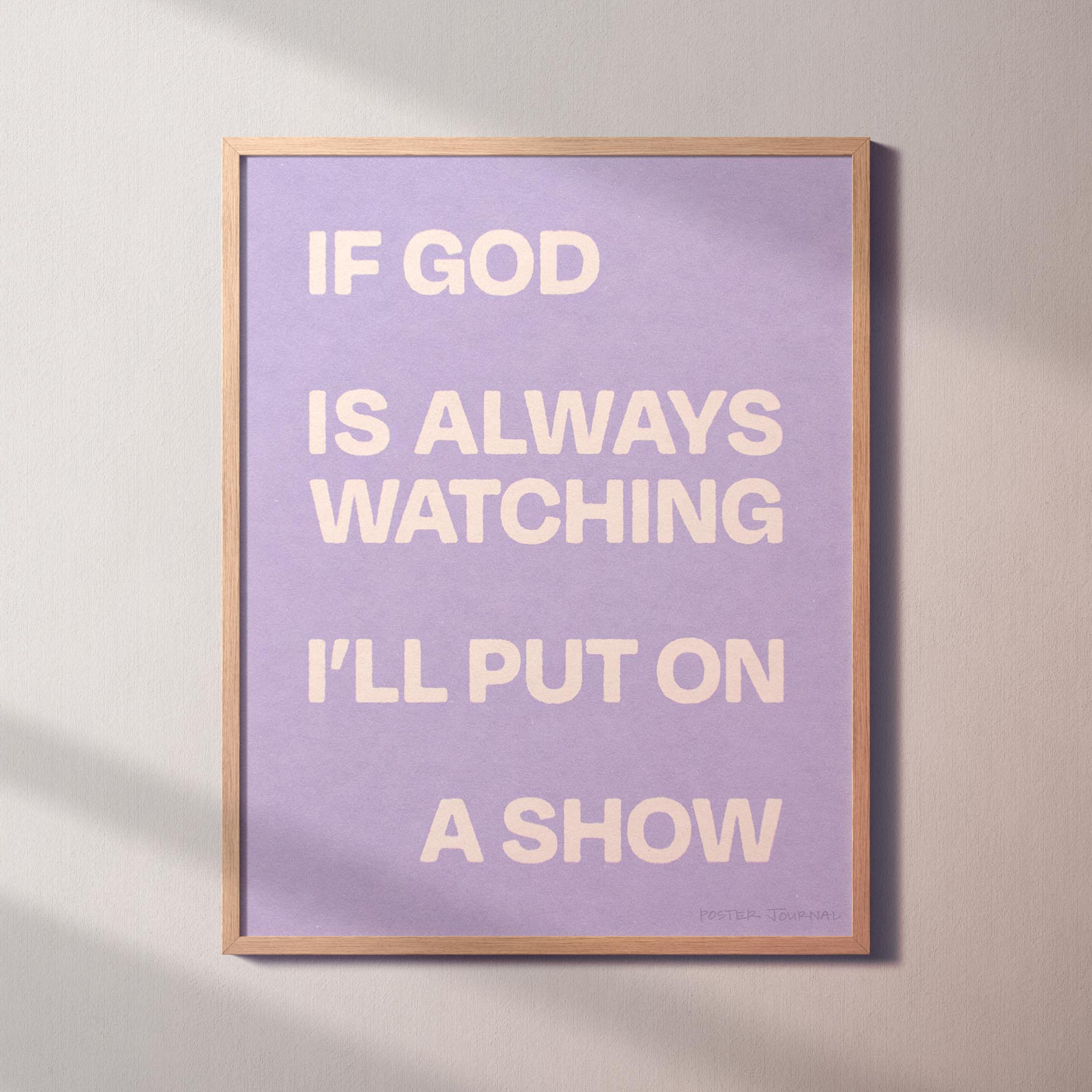 WATCHING PRINT