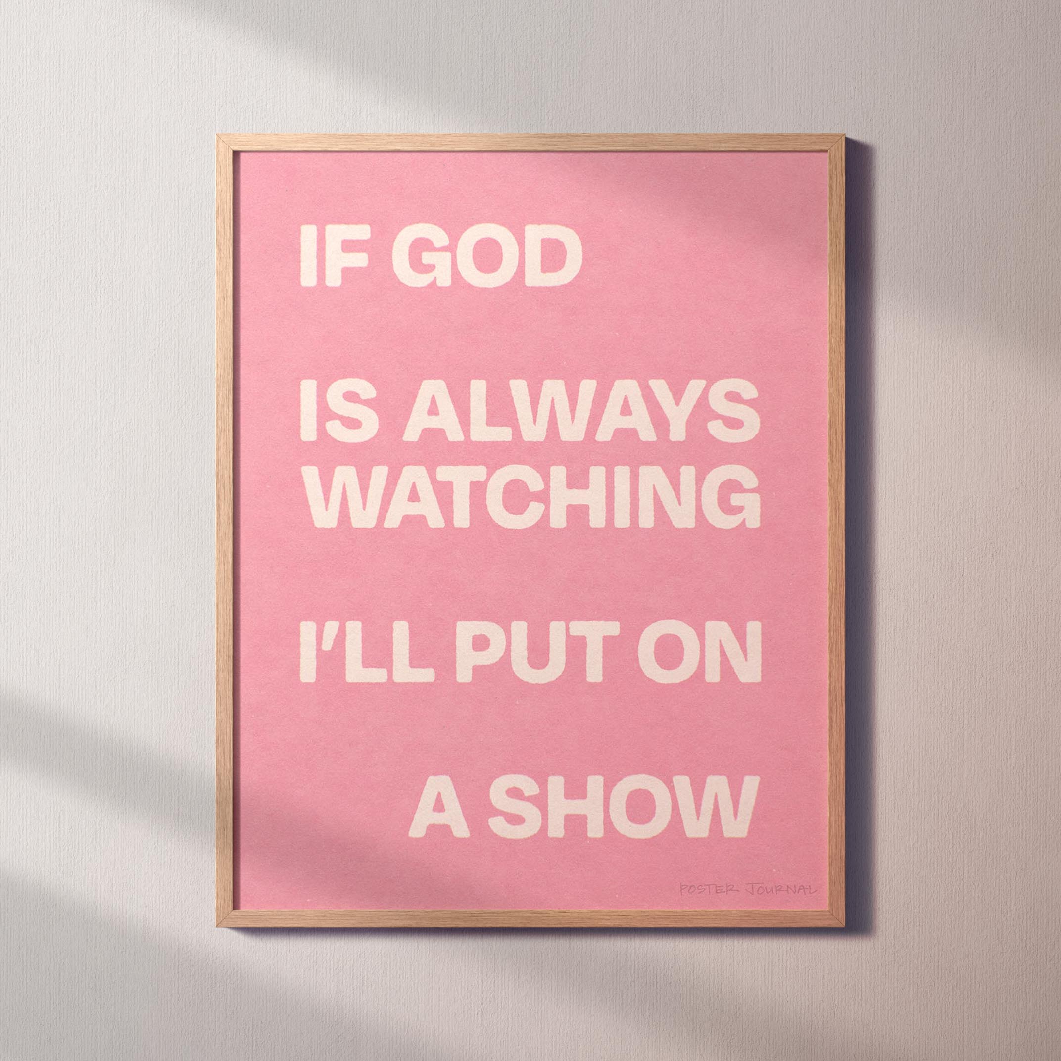 WATCHING PRINT