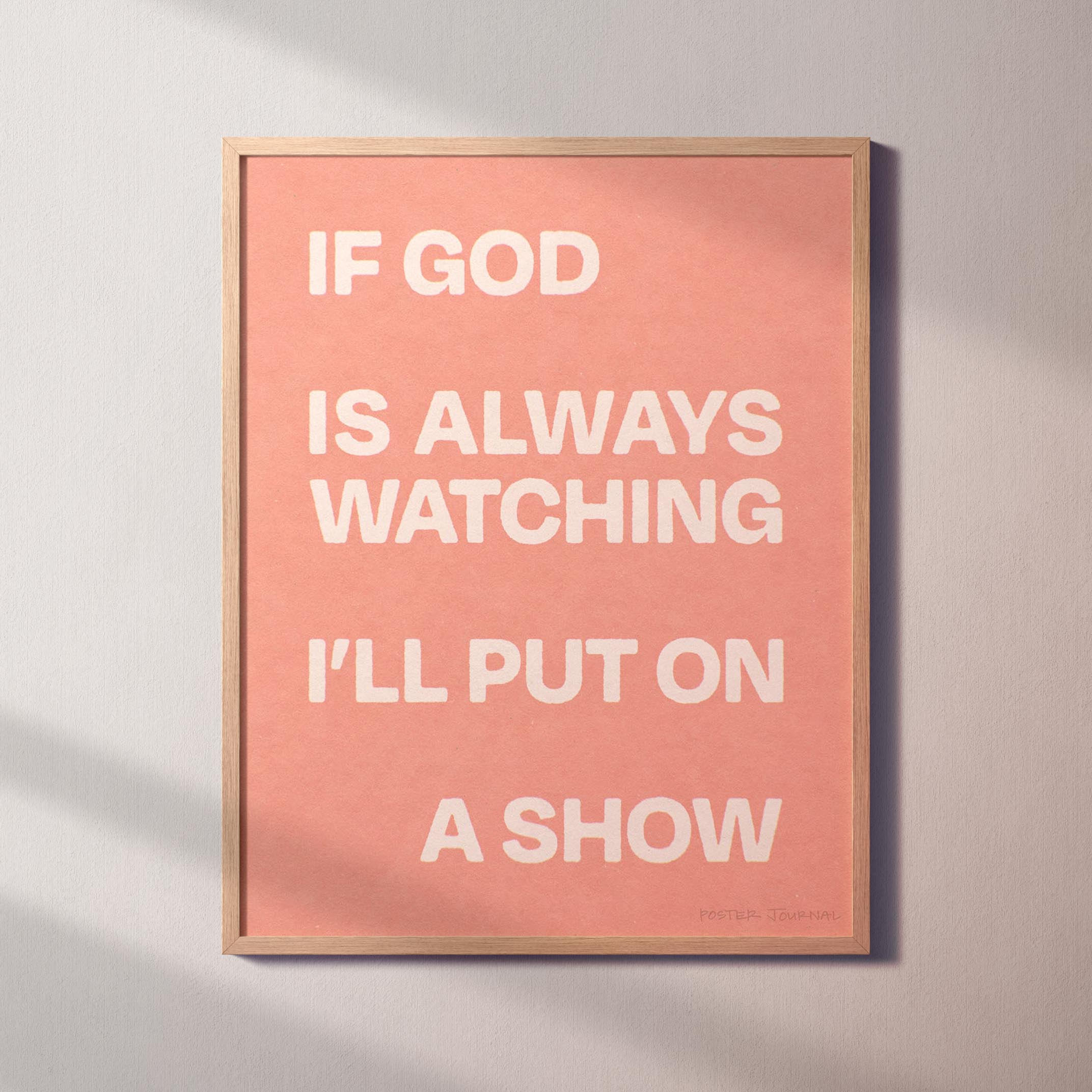 WATCHING PRINT