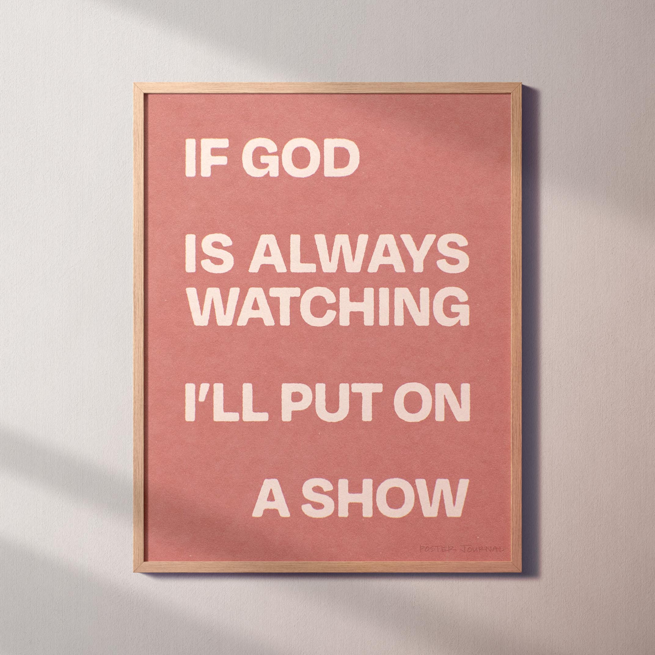WATCHING PRINT