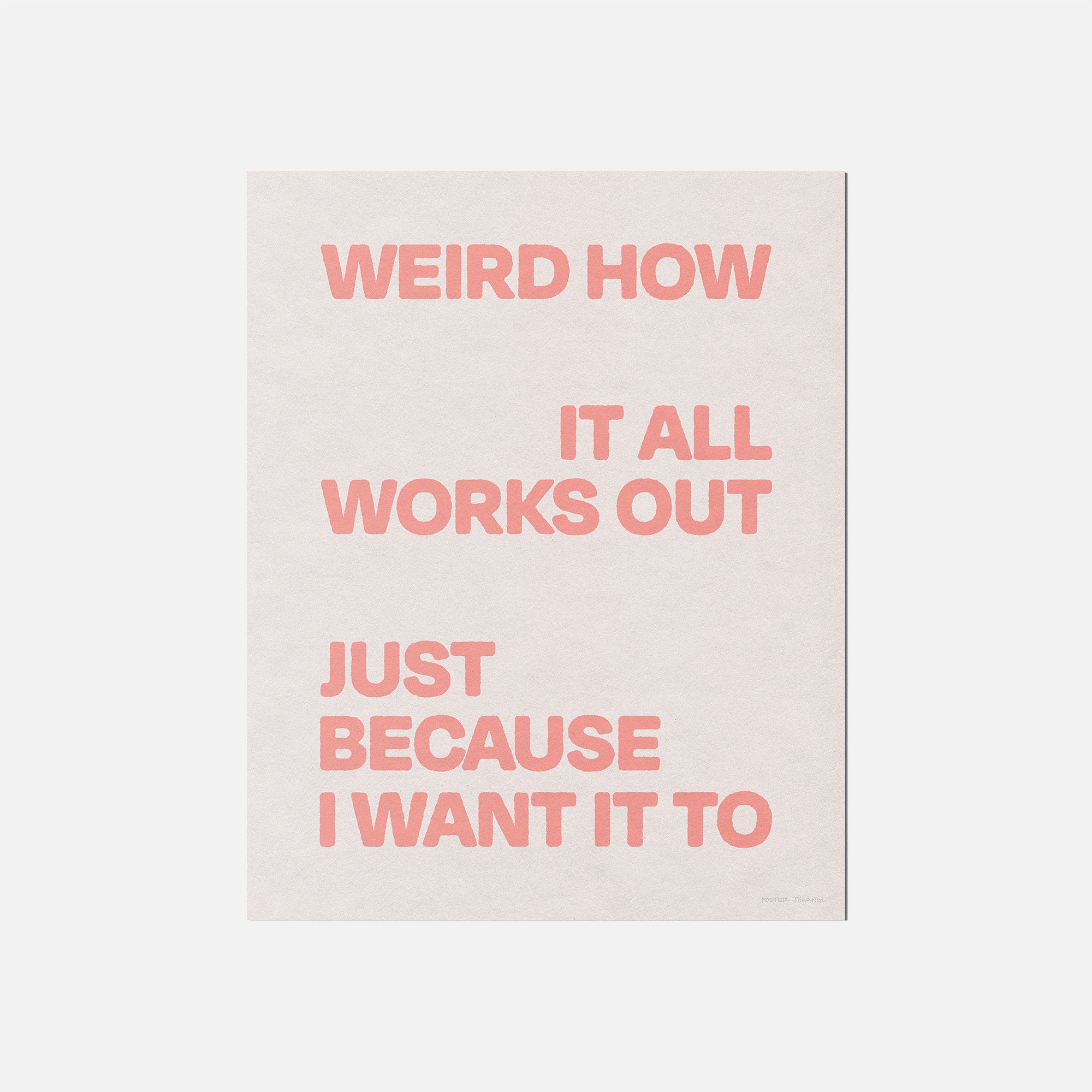 WEIRD PRINT