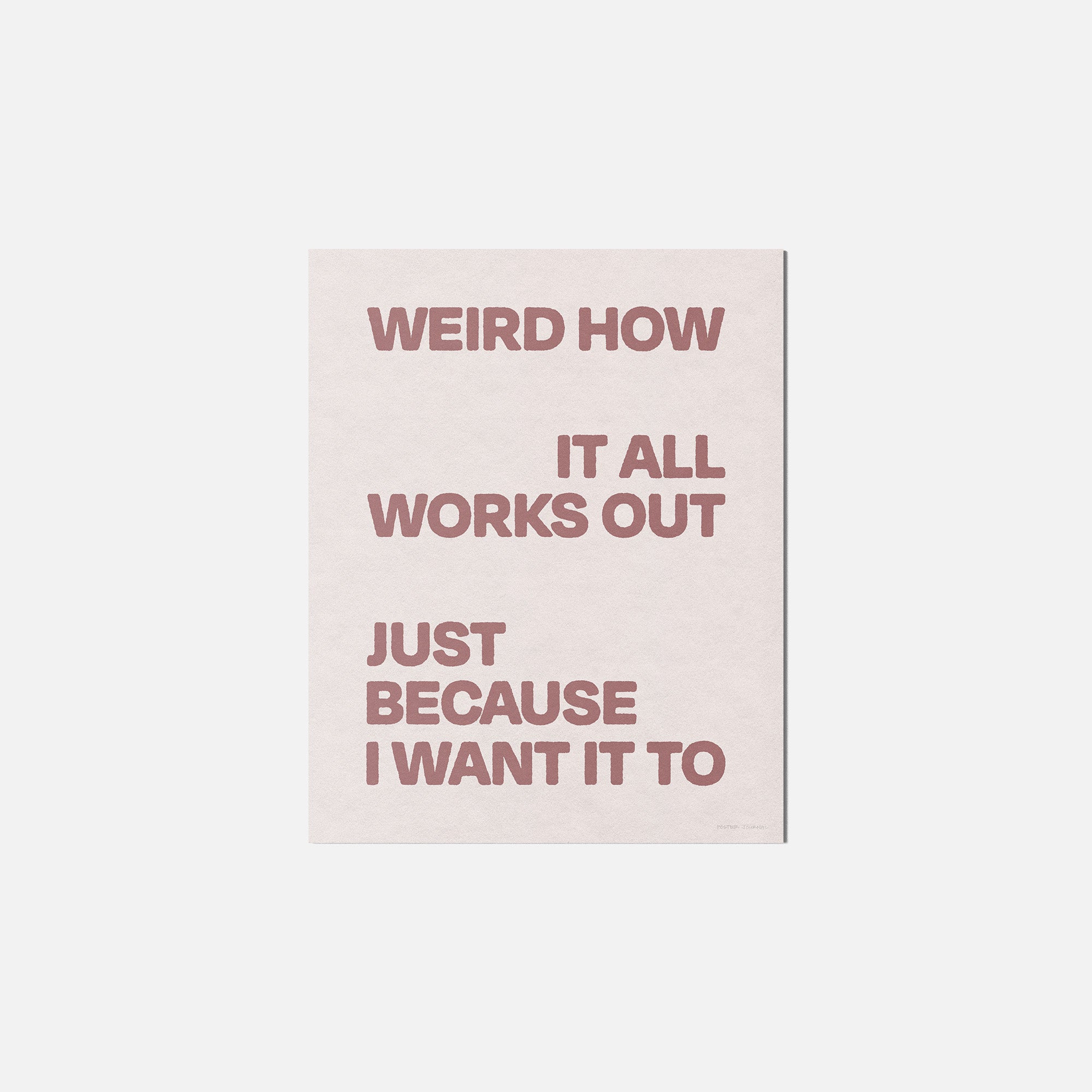 WEIRD PRINT