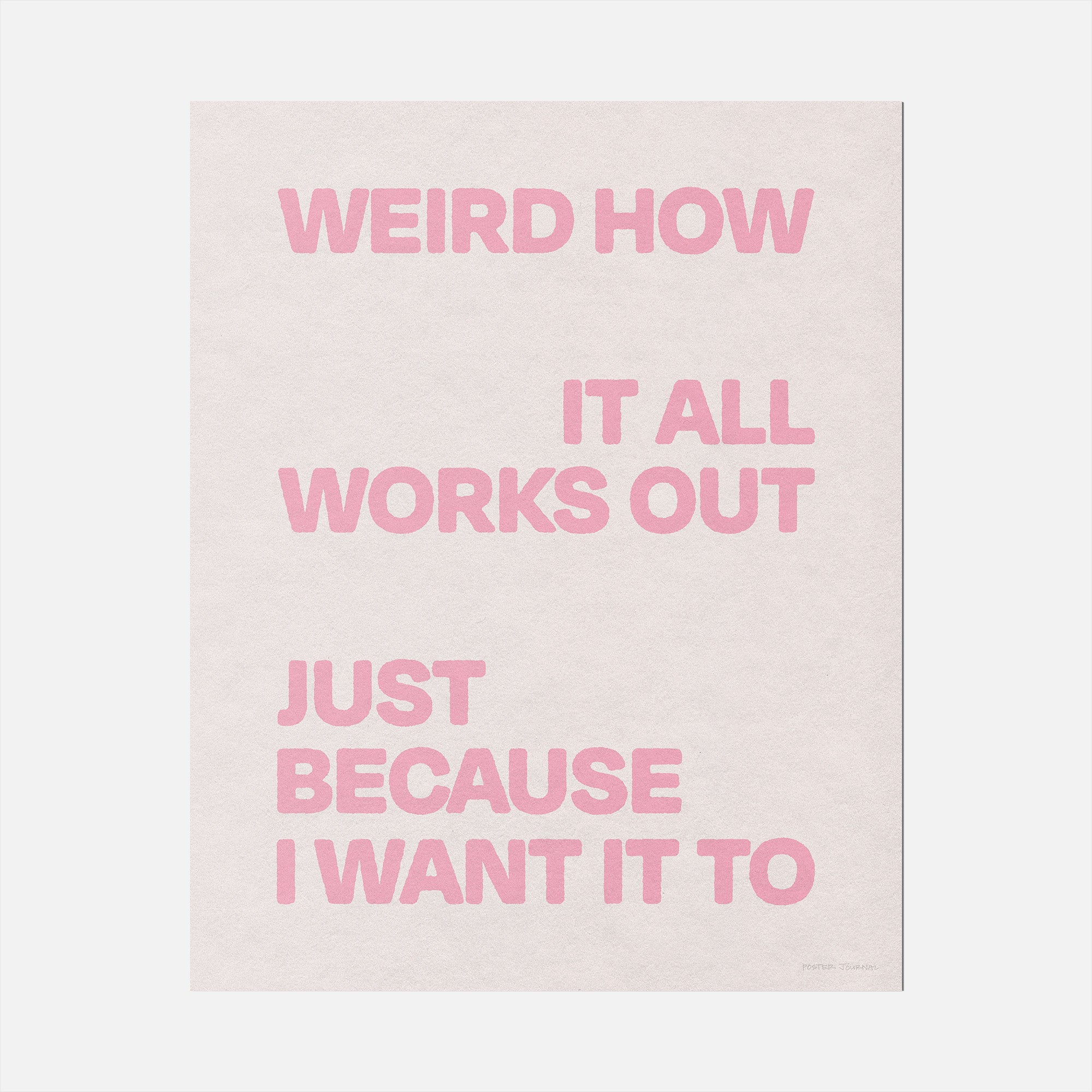 WEIRD PRINT