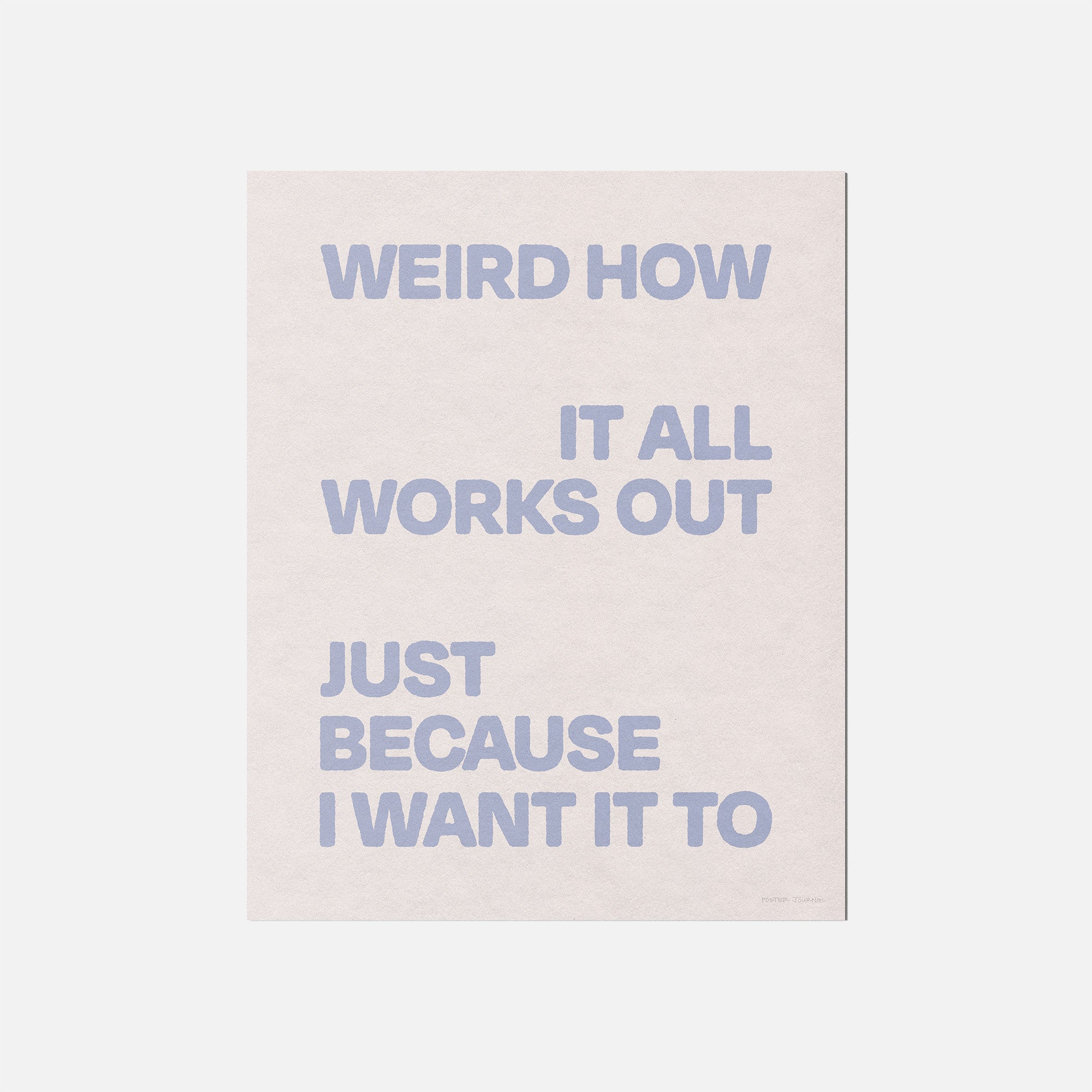 WEIRD PRINT