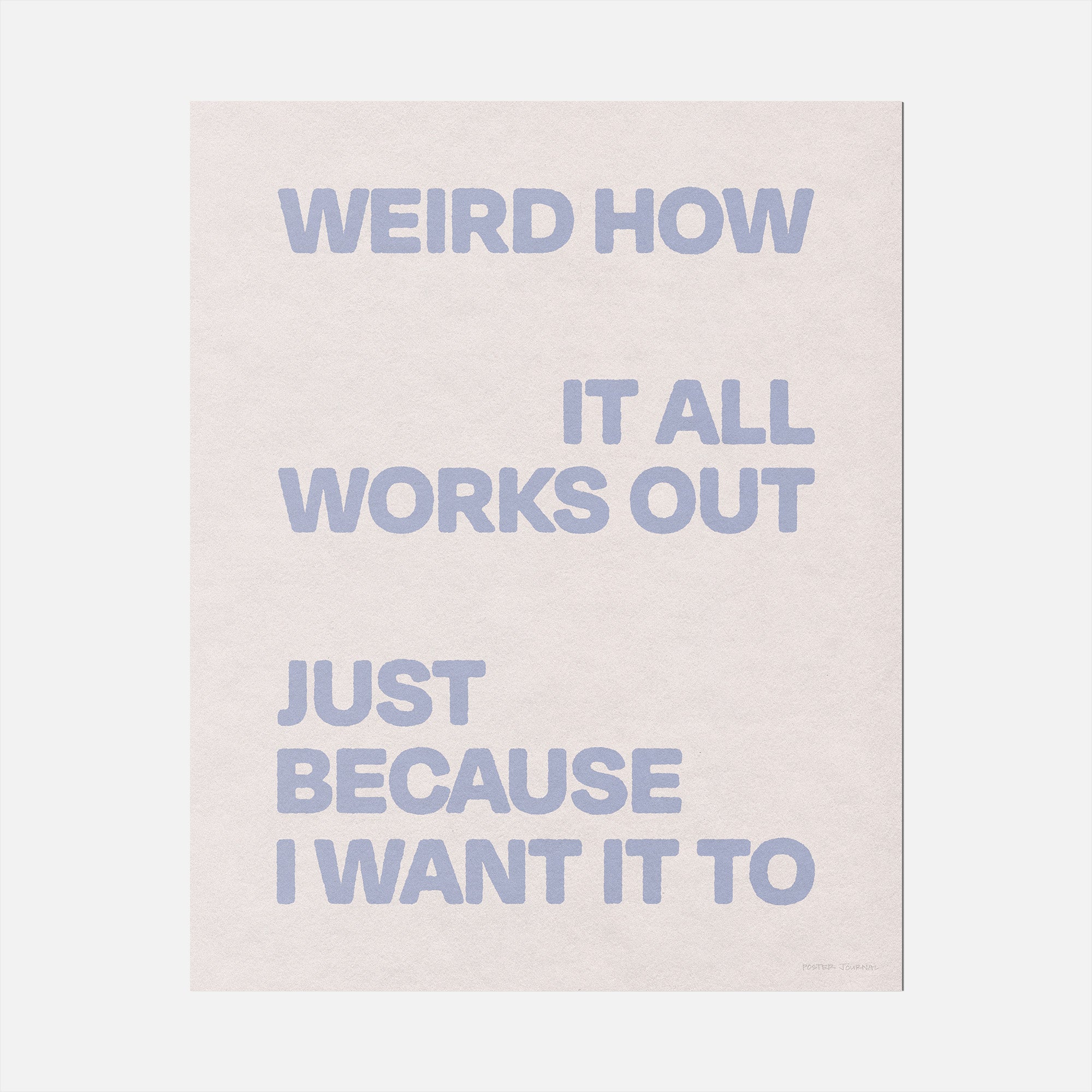 WEIRD PRINT