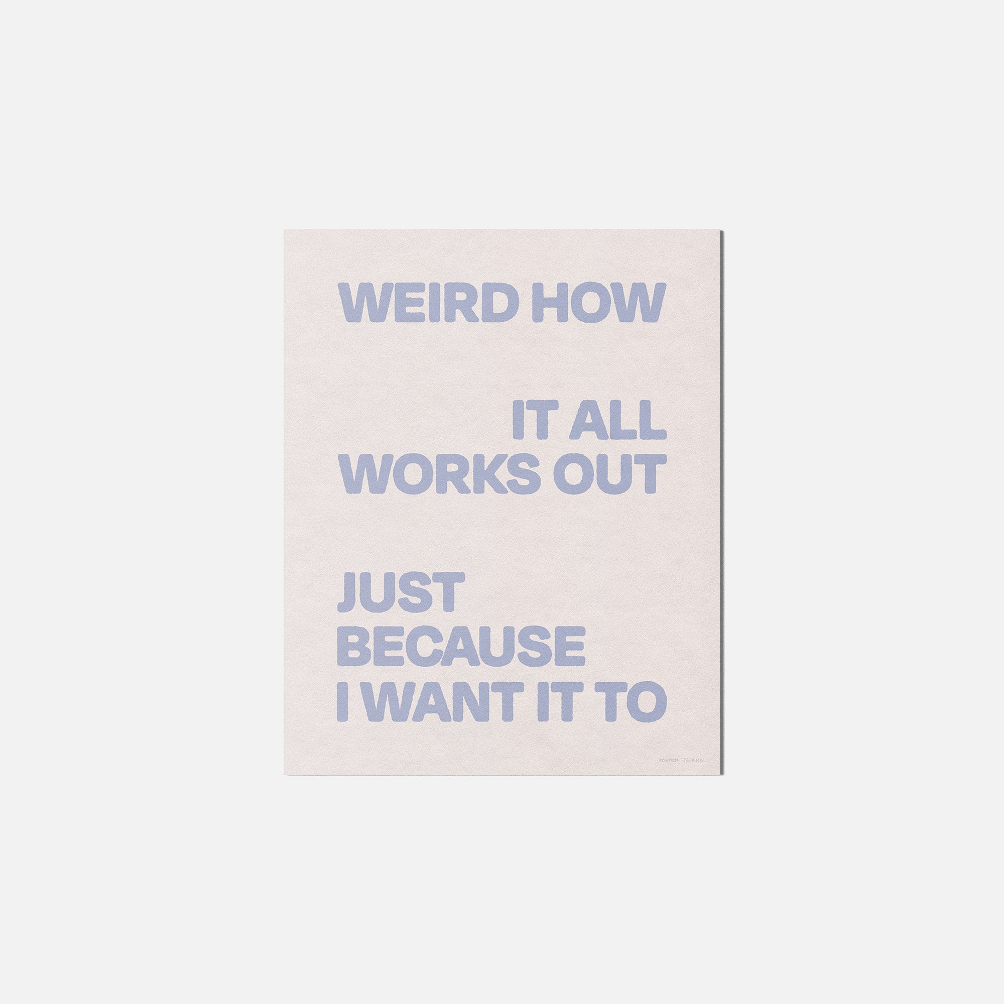 WEIRD PRINT