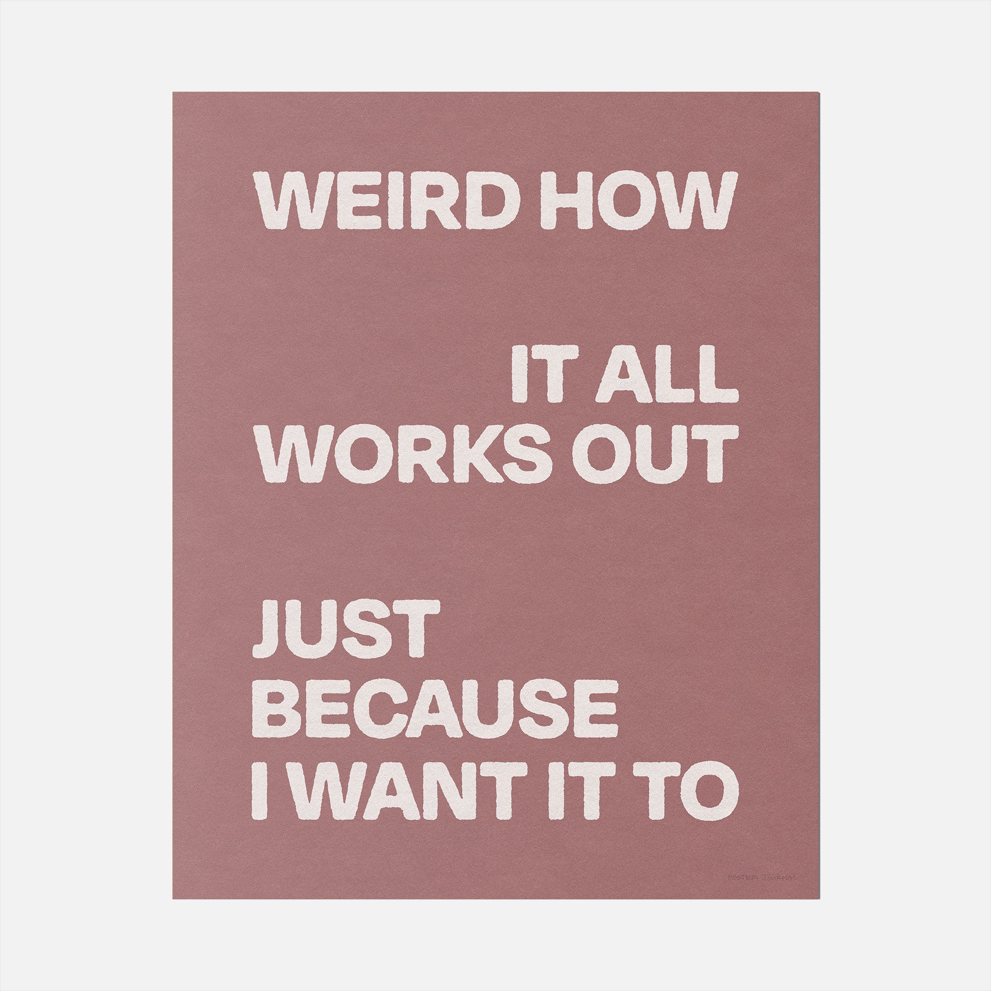 WEIRD PRINT