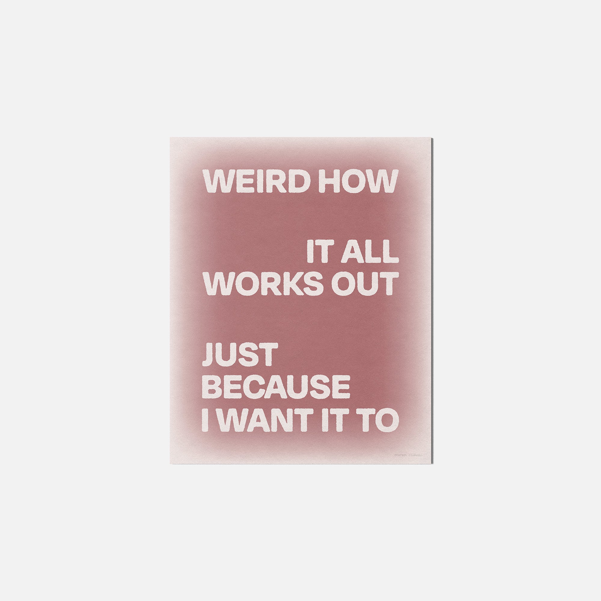 WEIRD PRINT