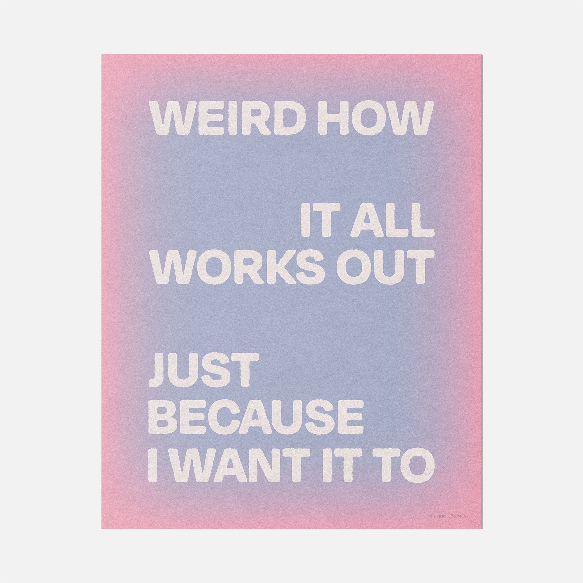 WEIRD PRINT