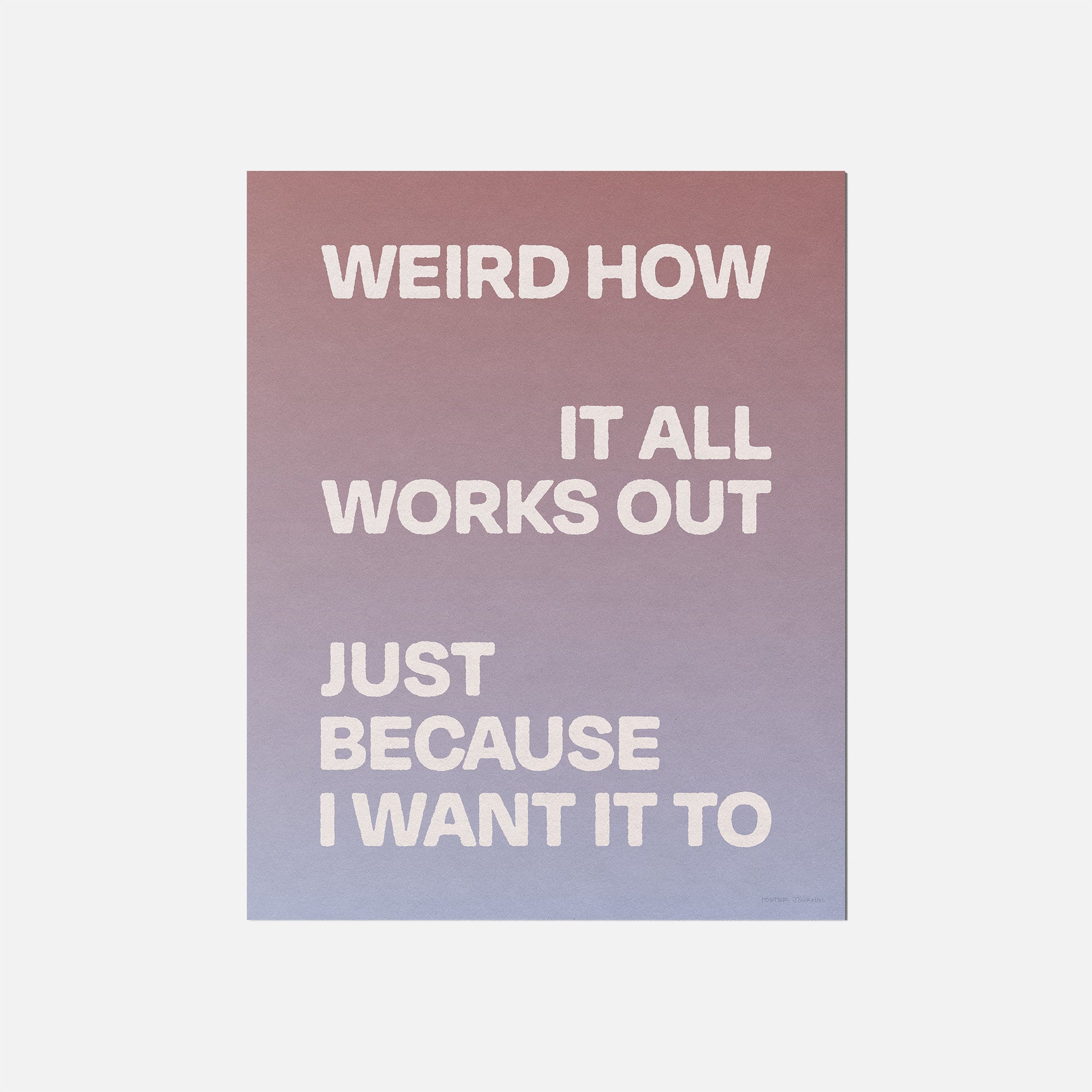 WEIRD PRINT