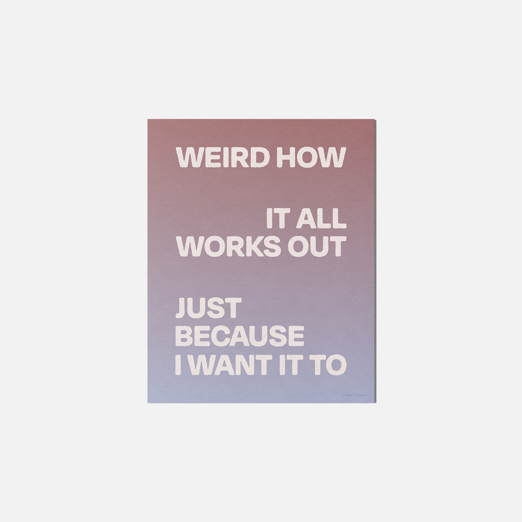 WEIRD PRINT