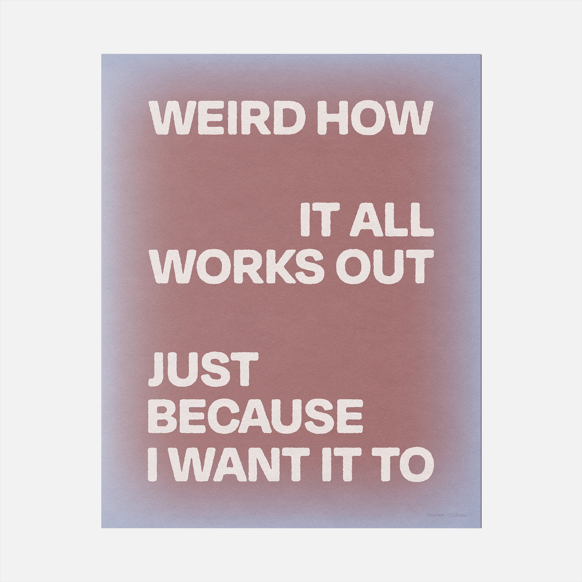 WEIRD PRINT