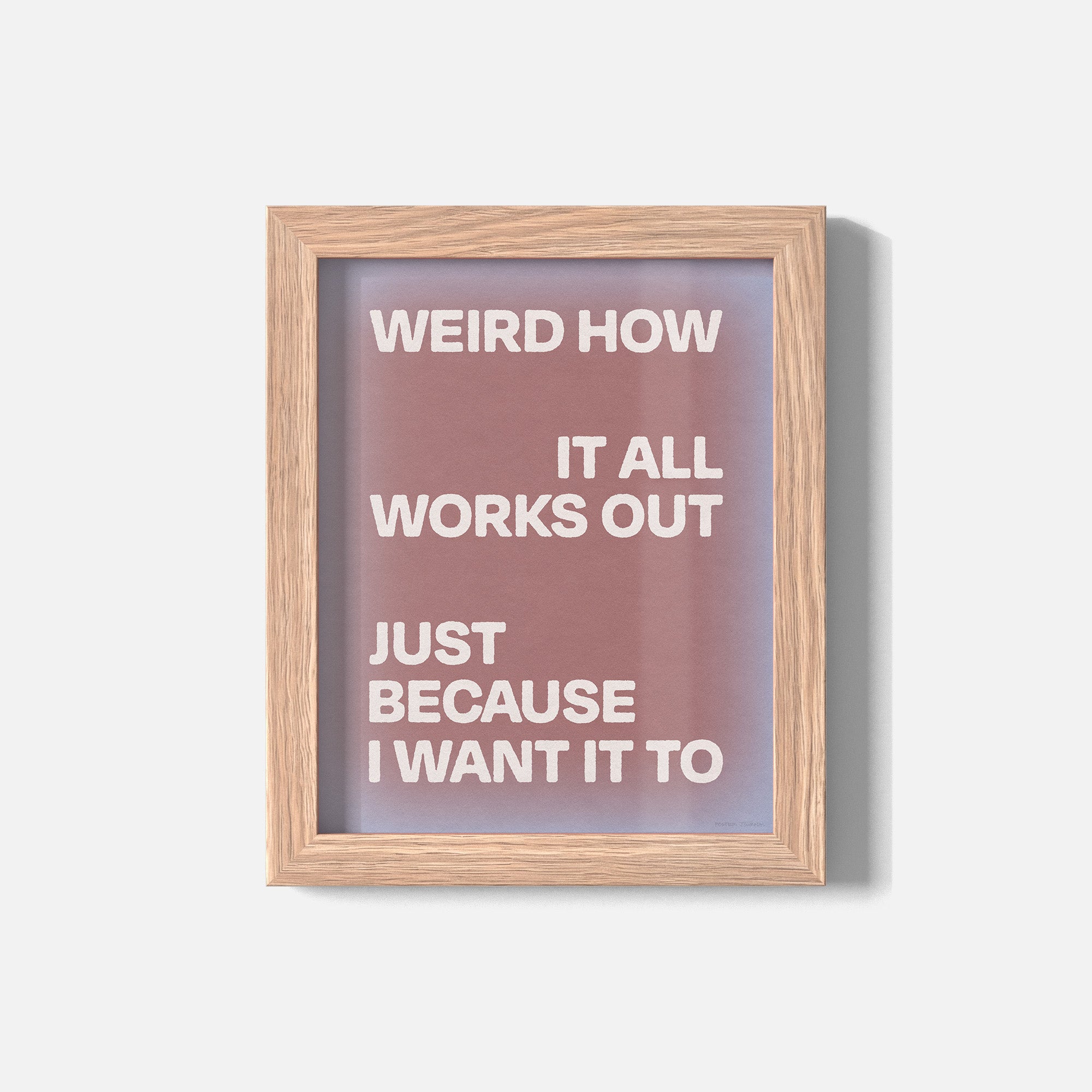 WEIRD PRINT